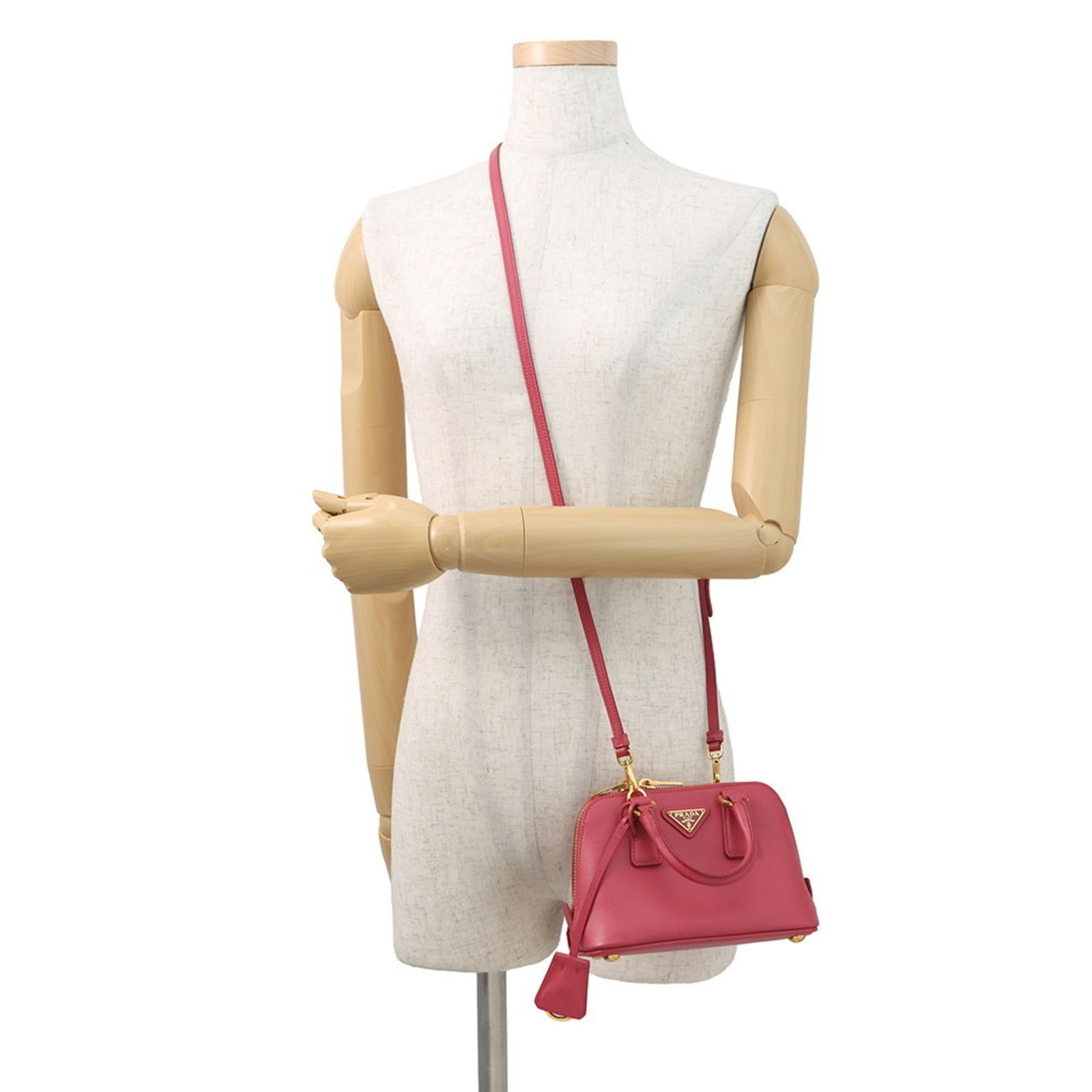 Leather Prada Handbag - 5