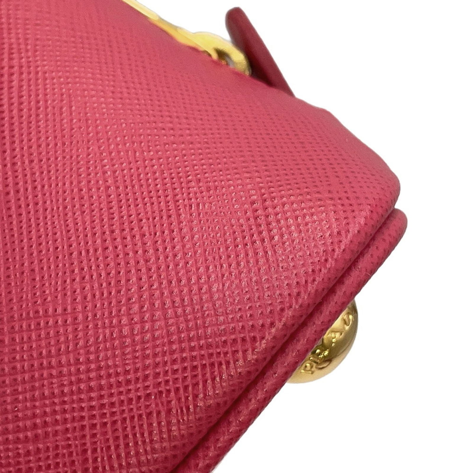 Leather Prada Handbag - 8