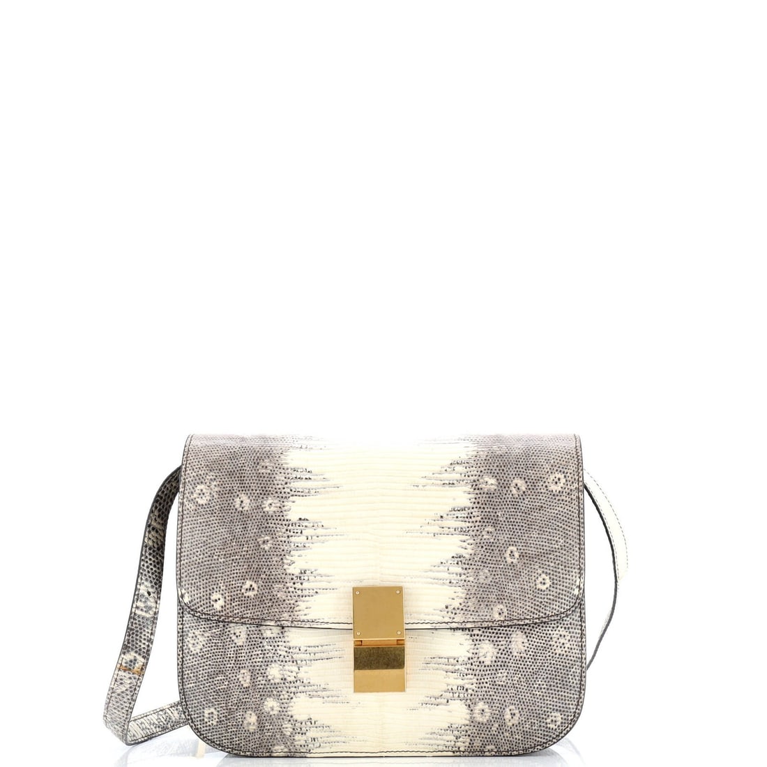 Medium Celine Classic Box Bag Lizard: Medium Celine Classic Box Bag Lizard This listing features Medium Celine Classic Box Bag Lizard. Item specifics are provided below. Item Specifics: Brand: Celine Exterior Material: Lizard Style: Shoul