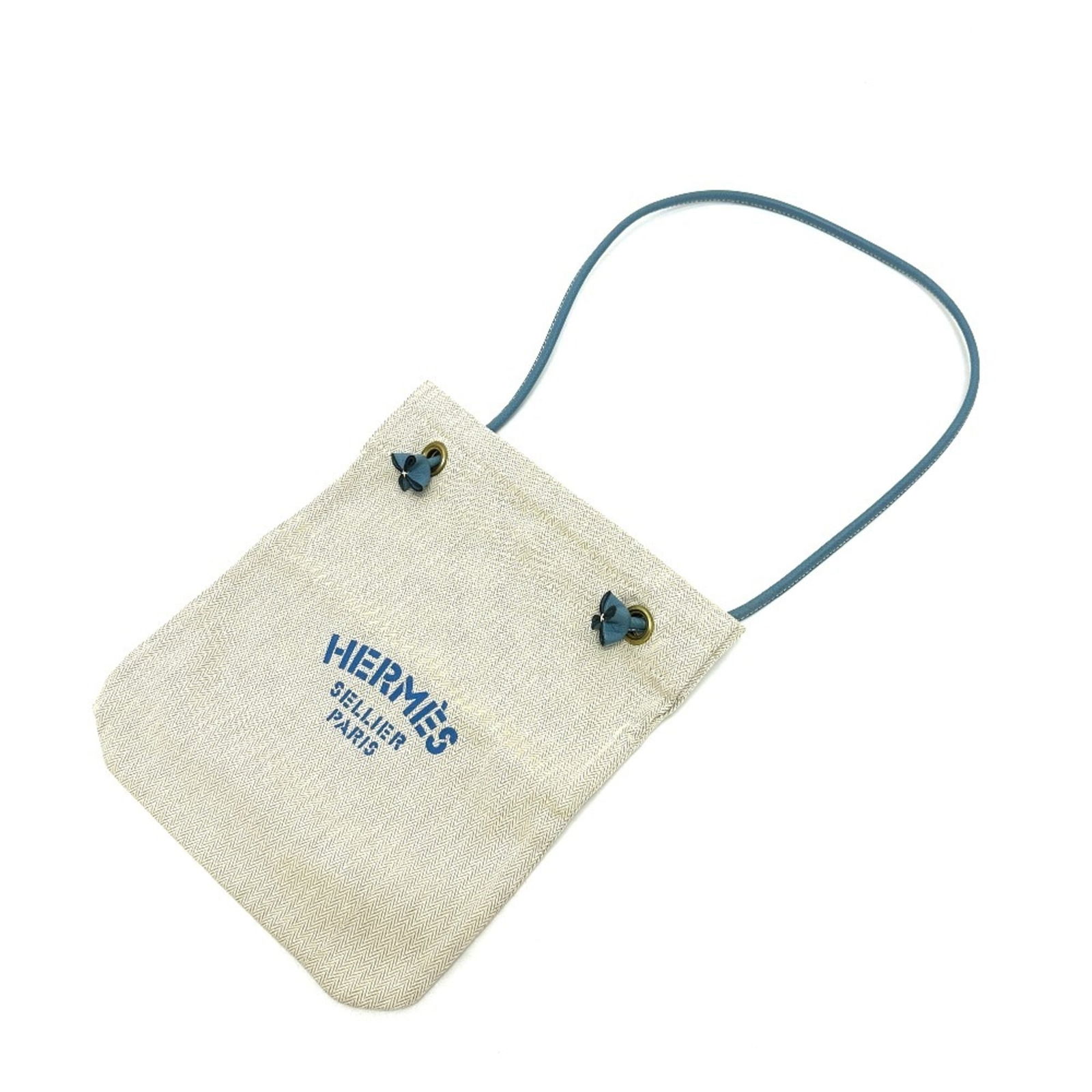 Canvas Hermes Shoulder Bag (1 of 14)