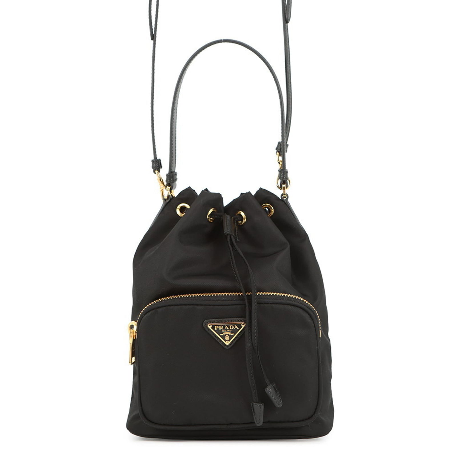 Nylon Prada Handbag: Nylon Prada Handbag This listing features Nylon Prada Handbag. Item specifics are provided below. Item Specifics: Brand: Prada Type: Handbag Material: Nylon Color: Black Gender: Women Size (Hxwxd): 22