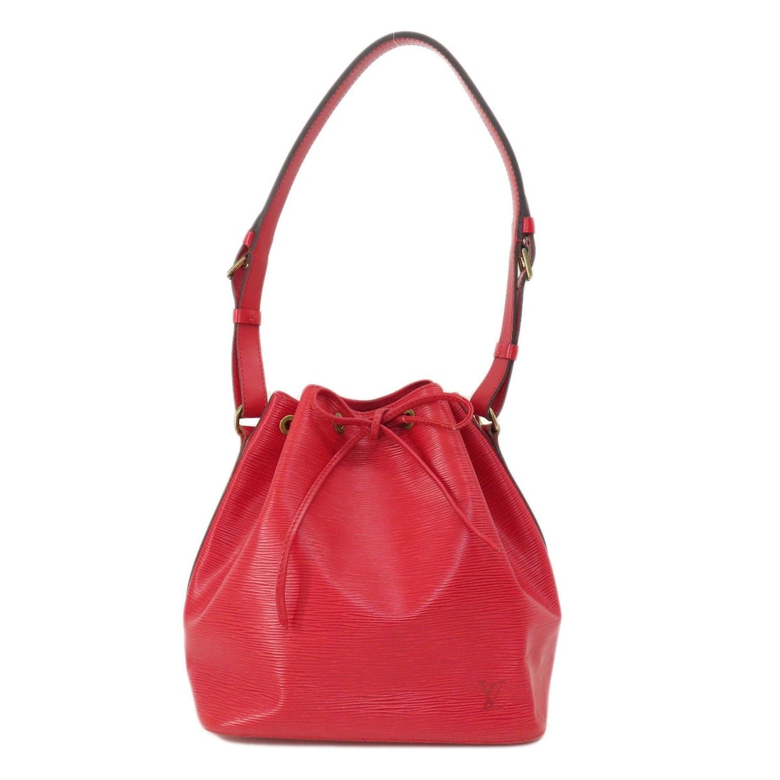 Leather LOUIS VUITTON M44107 Petit Noe Castilean Red Shoulder Bag Epi (1 of 20)