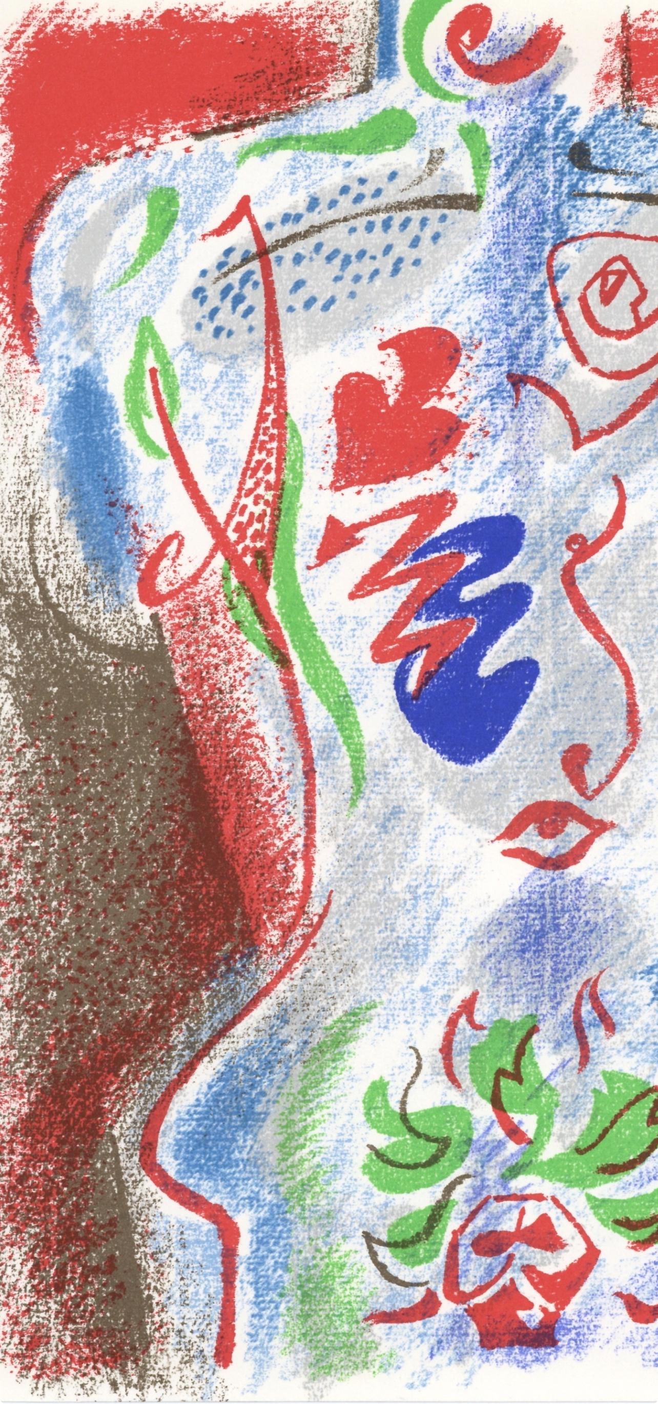 Lithograph - Andr Masson - Composition - XXe sicle - 3