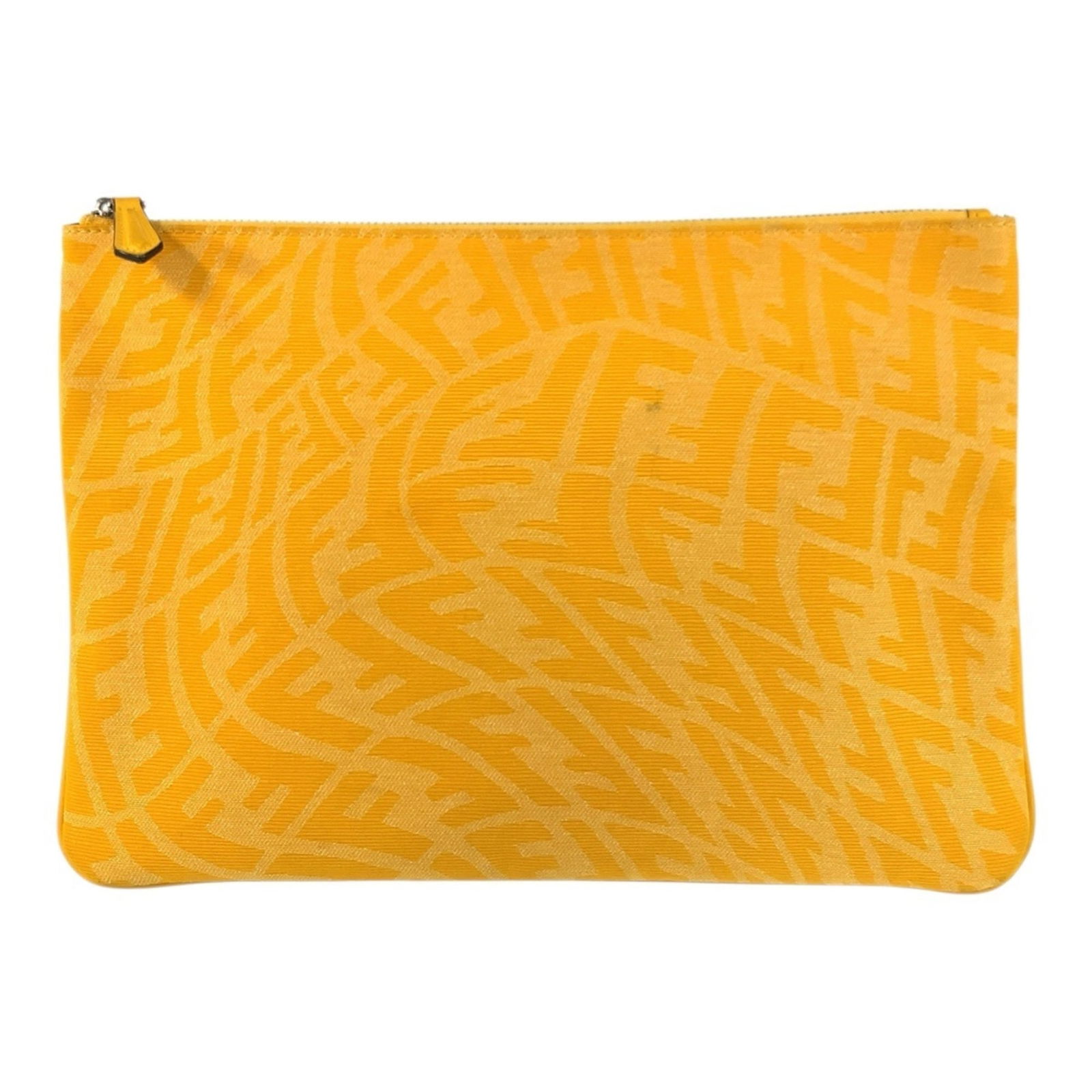 Canvas Fendi Clutch Bag: Canvas Fendi Clutch Bag This listing features Canvas Fendi Clutch Bag. Item specifics are provided below. Item Specifics: Brand: Fendi Type: Clutch Bag Material: Canvas Color: Yellow Gender: Men