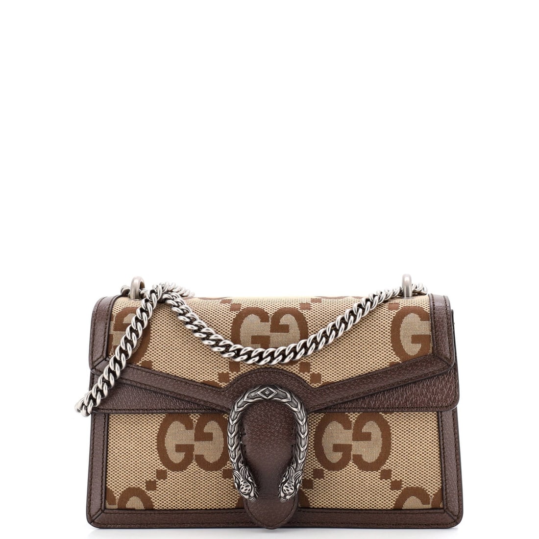 Small Gucci Dionysus Bag Jumbo GG Canvas: Small Gucci Dionysus Bag Jumbo GG Canvas This listing features Small Gucci Dionysus Bag Jumbo GG Canvas. Item specifics are provided below. Item Specifics: Brand: Gucci Exterior Material: Canvas