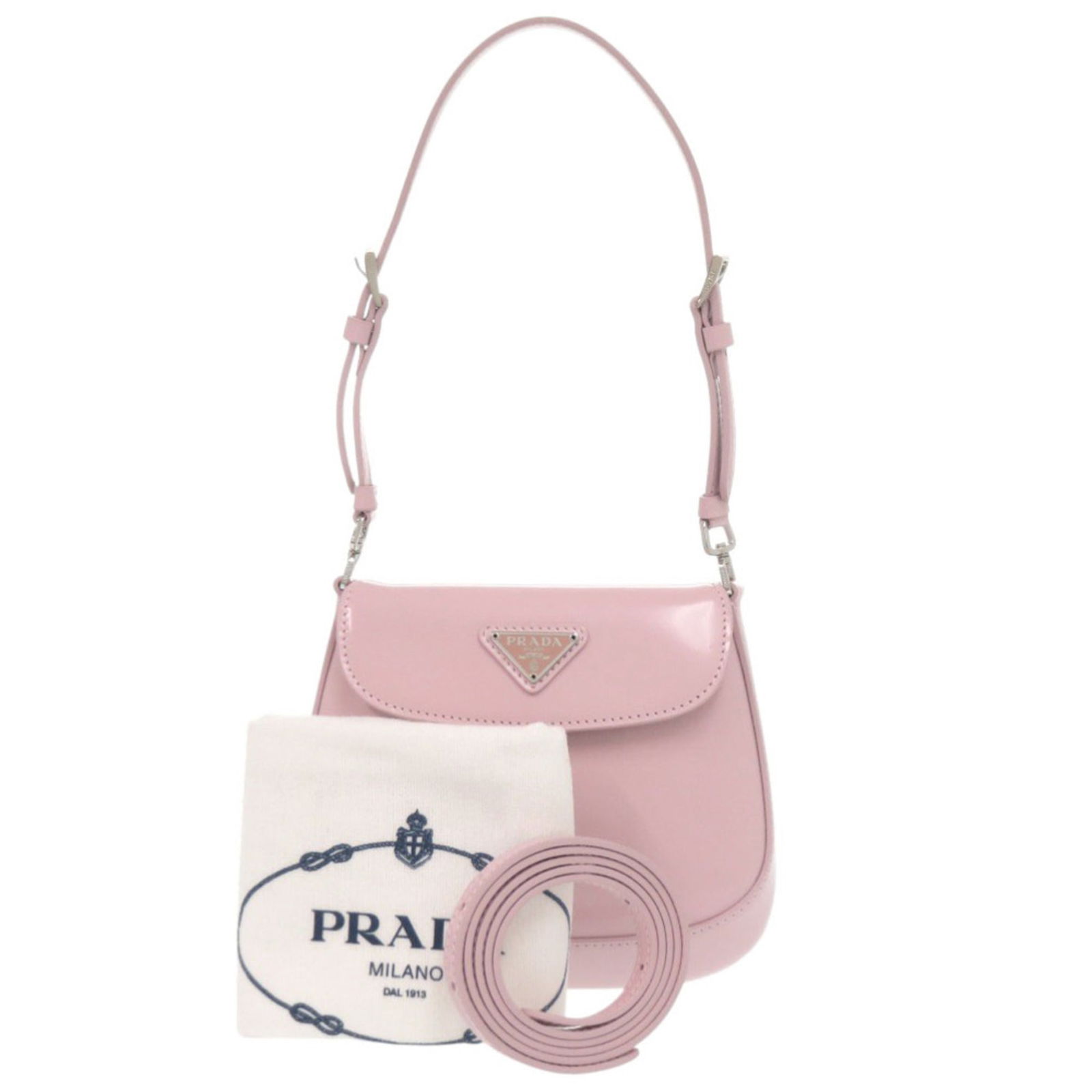 Leather Prada Shoulder Bag - 2
