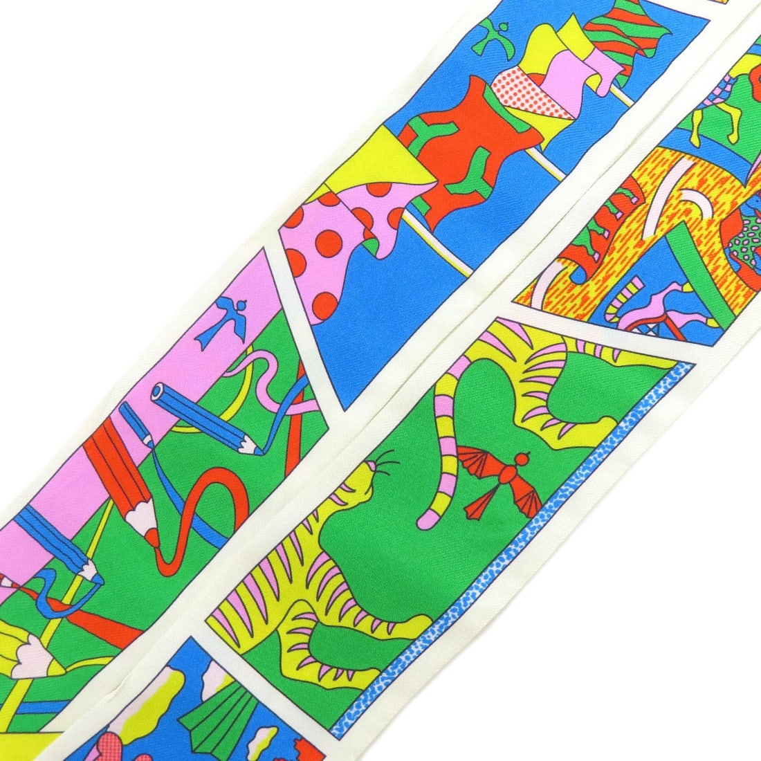 Silk HERMES Twilly Scarf - 2