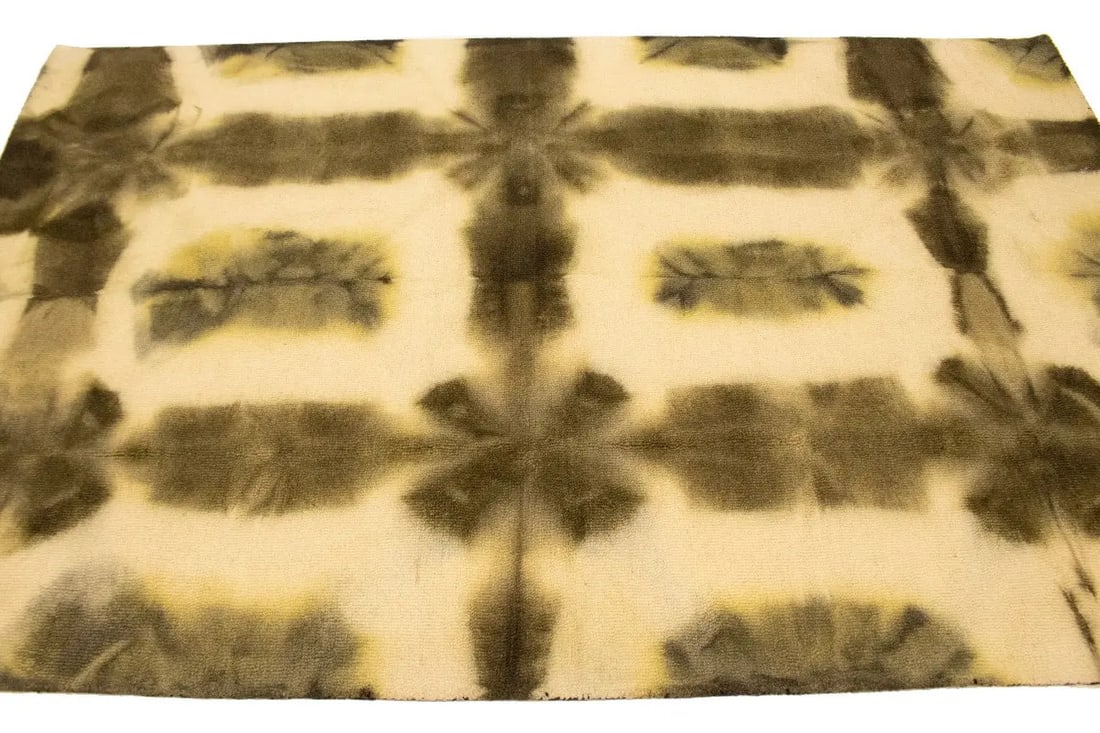 Carpet Contemporary Tie-Dye Design 5X8 Modern Hand-Tufted Area Rug Studio Office - 5