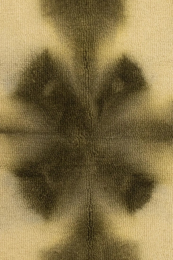 Carpet Contemporary Tie-Dye Design 5X8 Modern Hand-Tufted Area Rug Studio Office - 8