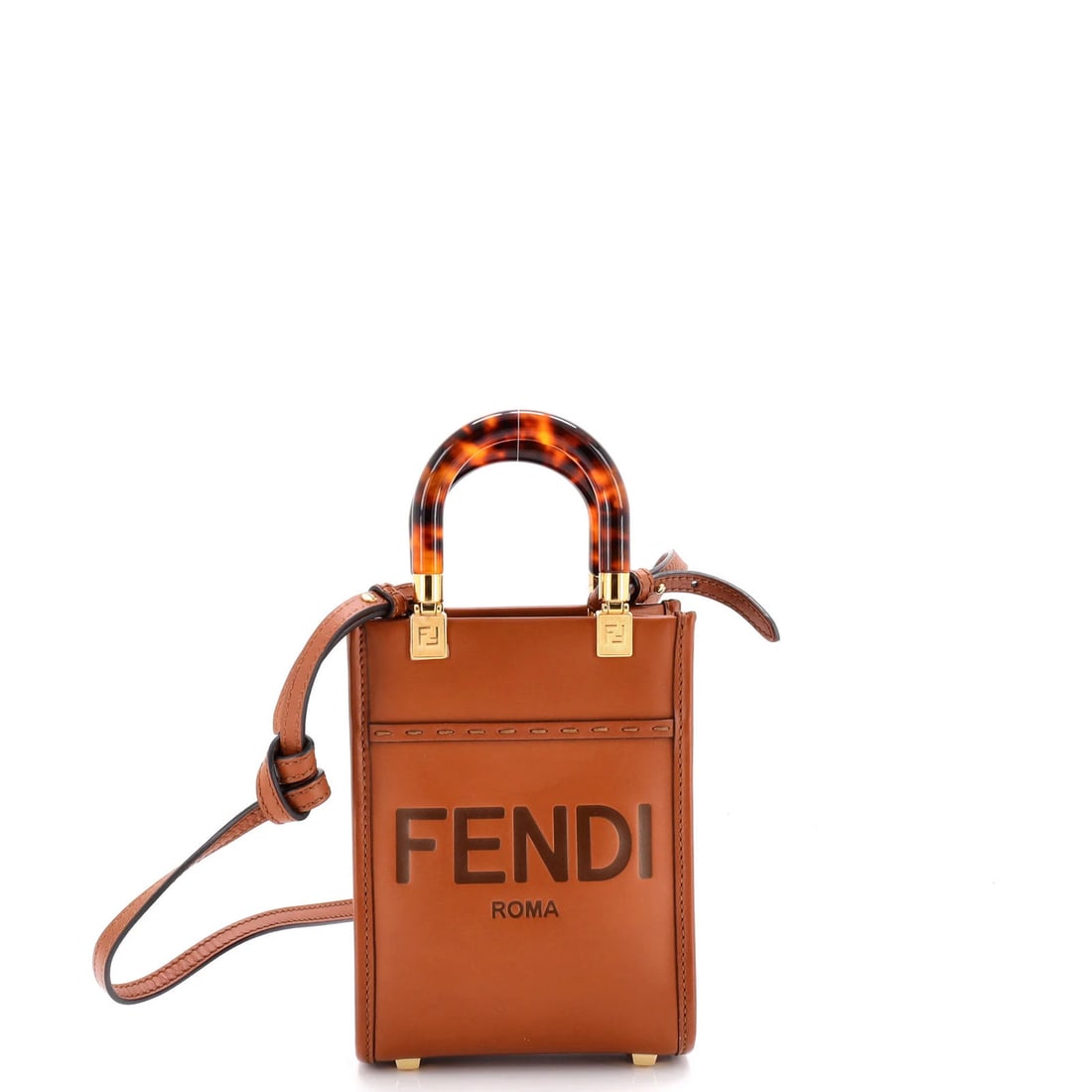 Mini Fendi Sunshine Shopper Tote Leather (1 of 5)