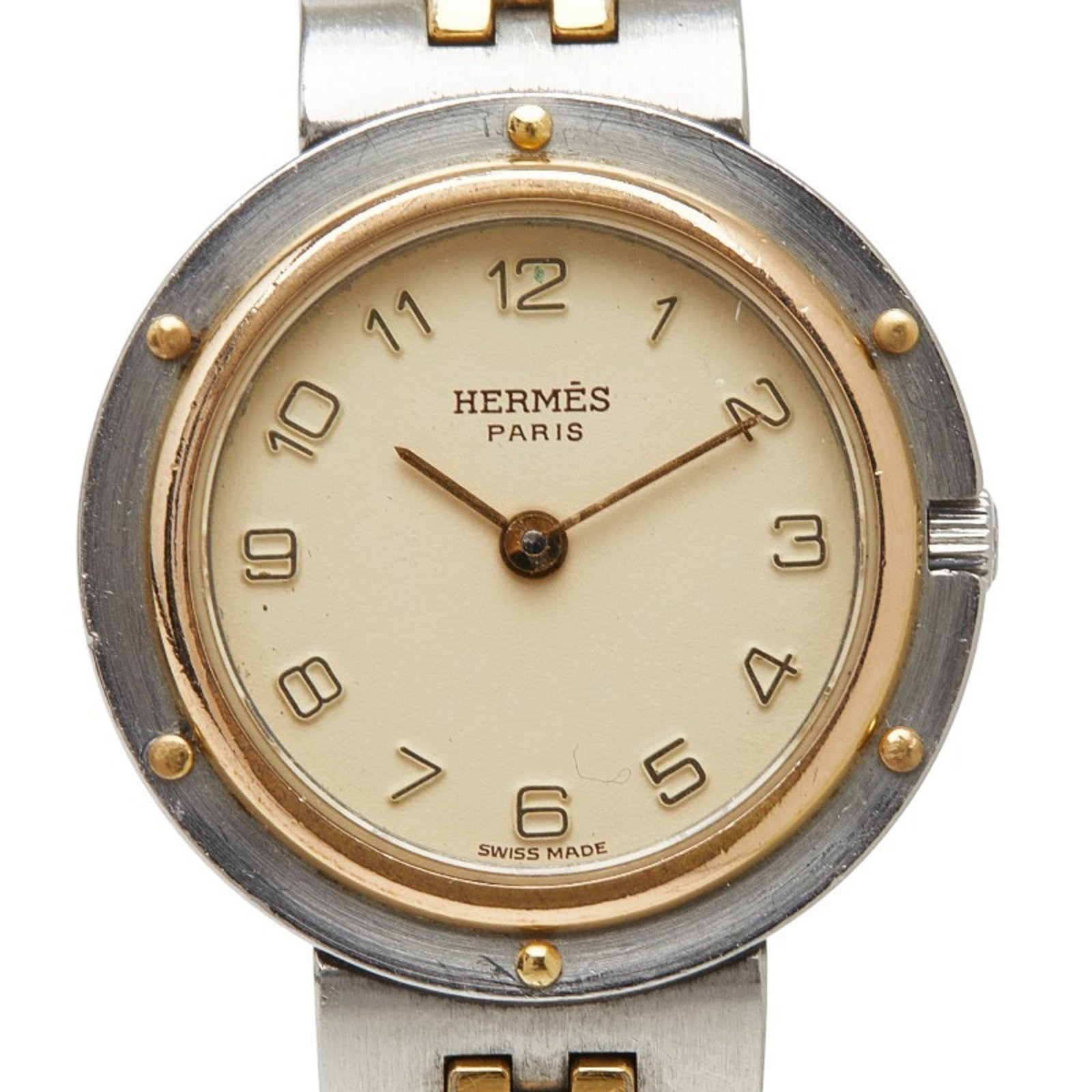 Wristwatch Hermes: Wristwatch Hermes This listing features Wristwatch Hermes. Item specifics are provided below. Item Specifics: Brand: Hermes Type: Wristwatch Gender: Women Material (Case): Gold Plated, Stainless