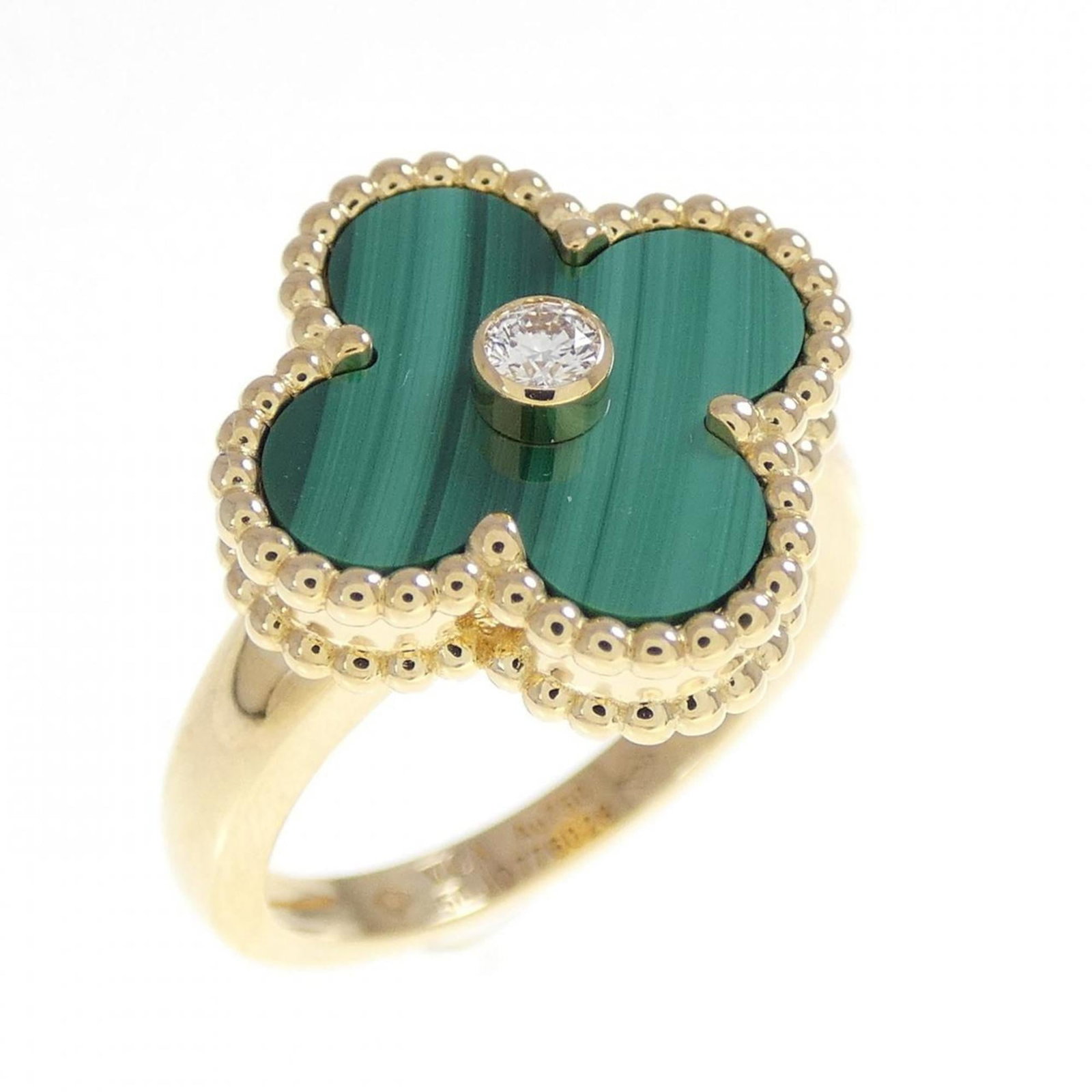 (18K) Van Cleef & Arpels Band Ring Yellow Gold (1 of 5)