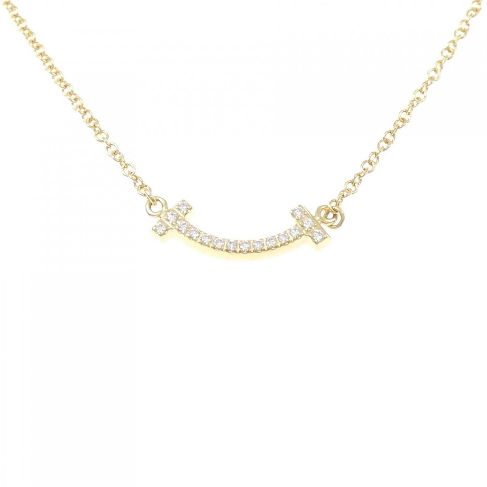 Necklace Tiffany T Smile Mini: Necklace Tiffany T Smile Mini This listing features Necklace Tiffany T Smile Mini. Item specifics are provided below. Item Specifics: Brand: Tiffany Necklace Type: Necklace Pendant Type: Pendant Gende