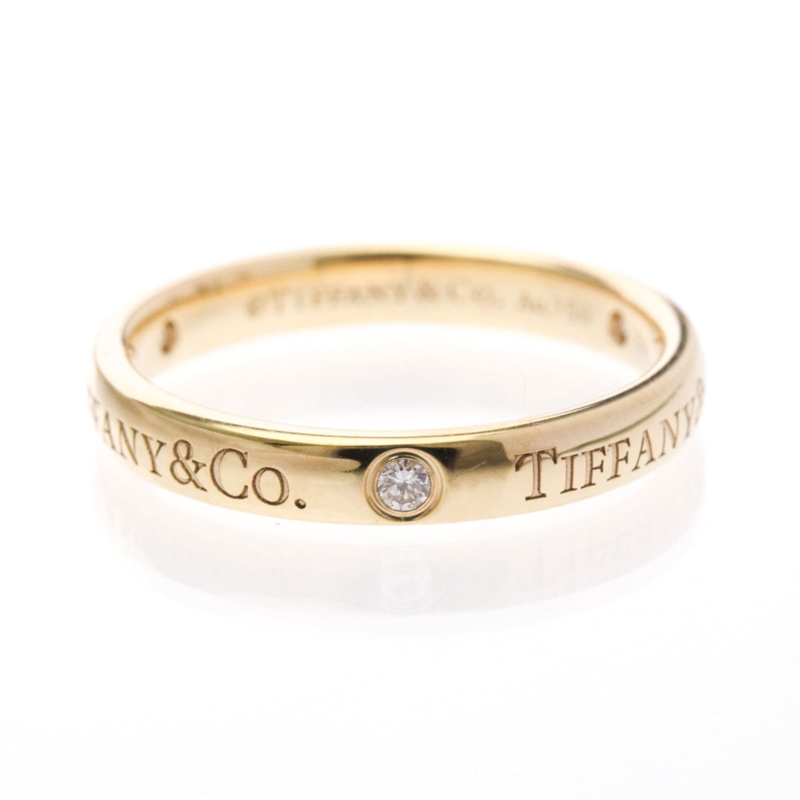 (18K) Tiffany Band Ring Pink Gold: (18K) Tiffany Band Ring Pink Gold This listing features (18K) Tiffany Band Ring Pink Gold. Item specifics are provided below. Item Specifics: Brand: Tiffany Type: Band Ring Style: Fashion Gender: Men,