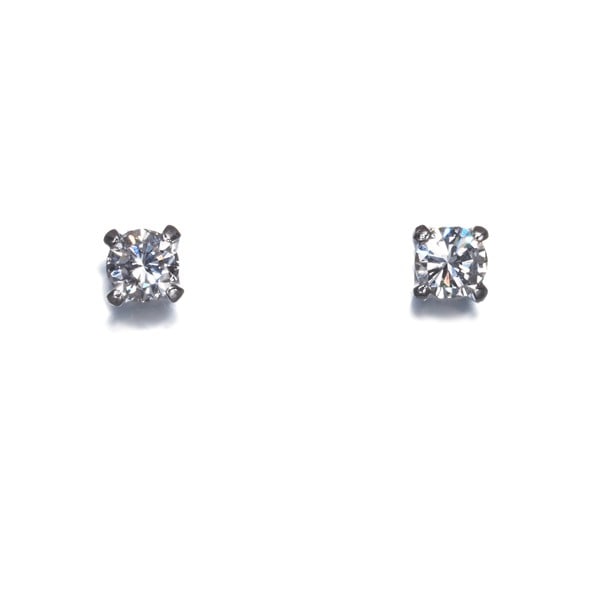 Platinum Vendome Earrings Diamond Solitaire 950 900 (1 of 5)