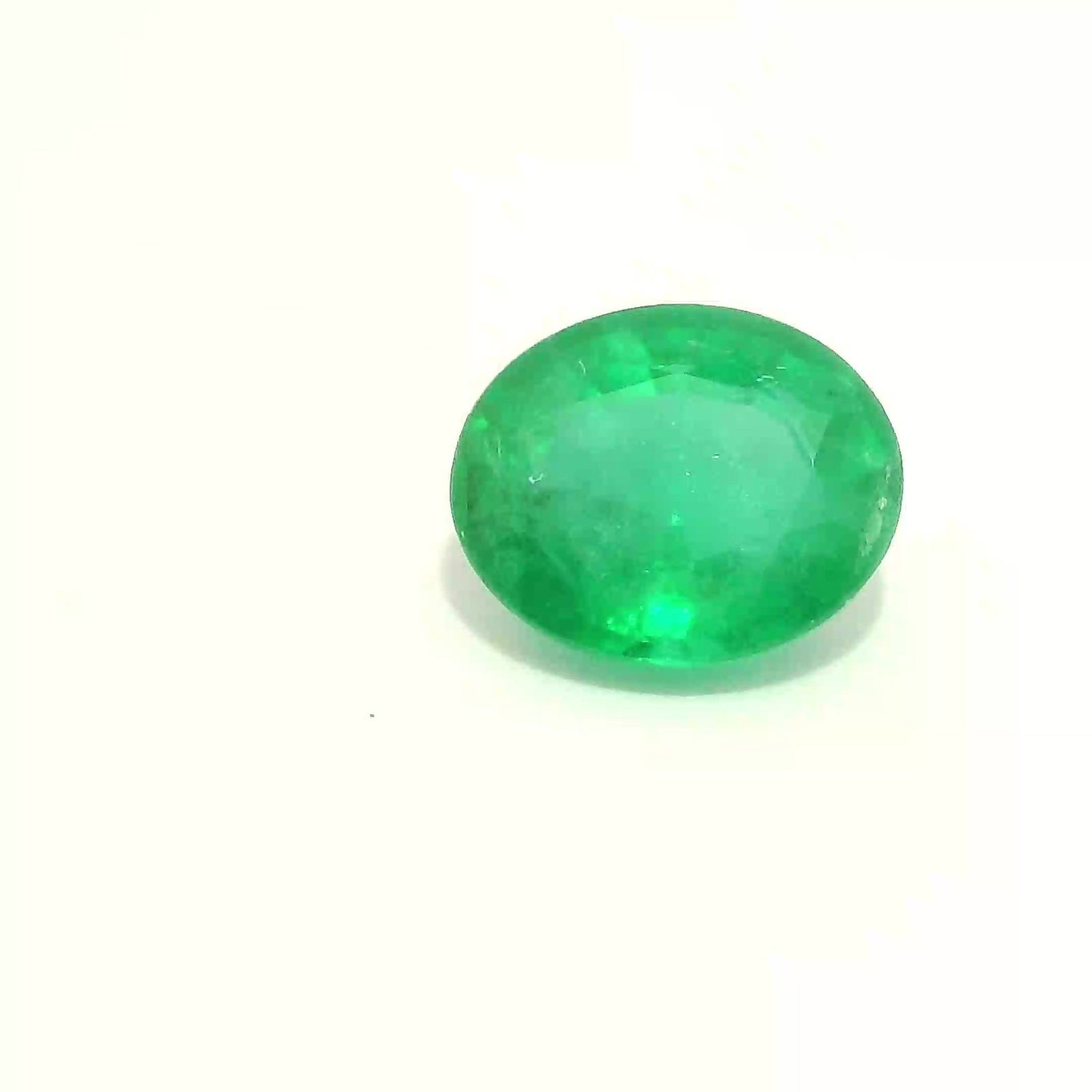 Loose Emerald Gemstone - Oval 1.0ct Green SI (1 of 1)