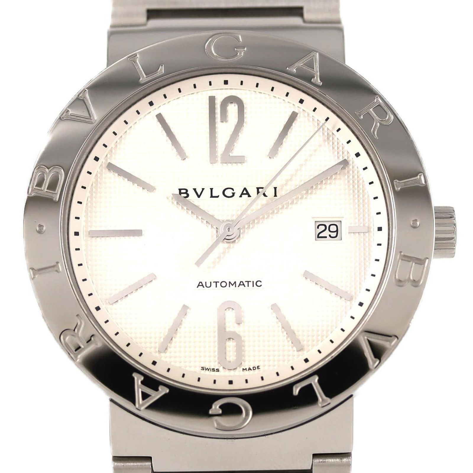 Wristwatch Bvlgari: Wristwatch Bvlgari This listing features Wristwatch Bvlgari. Item specifics are provided below. Item Specifics: Brand: Bvlgari Type: Wristwatch Gender: Men Material (Case): Stainless Steel Material (B