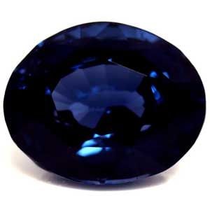Loose Spinel Gemstone - Oval 3.38ct Blue SI (1 of 1)