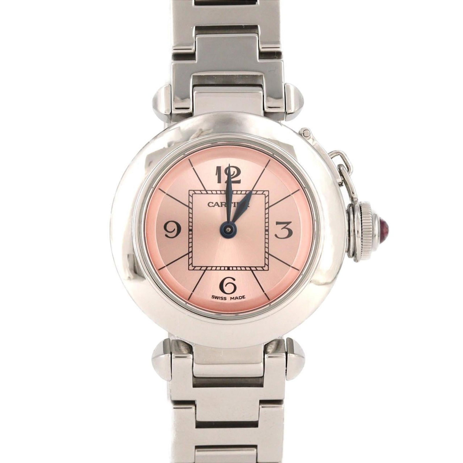 Wristwatch Cartier: Wristwatch Cartier This listing features Wristwatch Cartier. Item specifics are provided below. Item Specifics: Brand: Cartier Type: Wristwatch Gender: Women Material (Case): Stainless Steel Material
