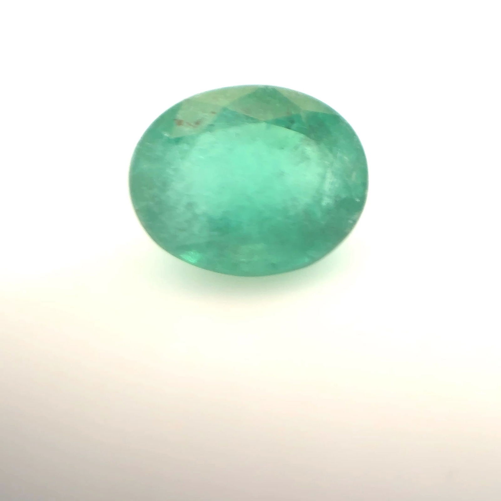 Loose Emerald Gemstone - Oval 1.63ct Green MI (1 of 1)
