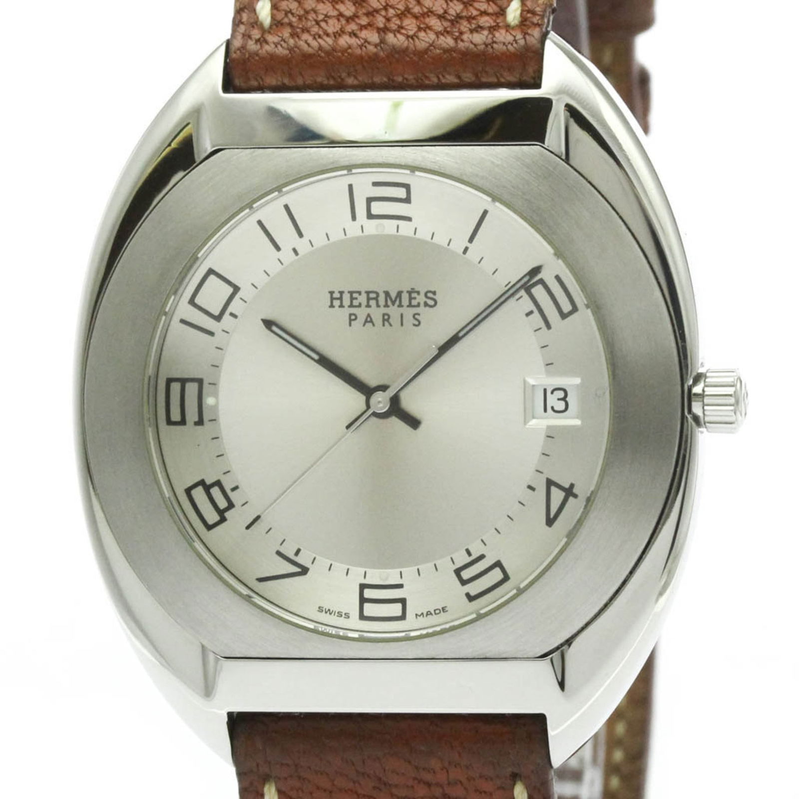 Wristwatch Hermes: Wristwatch Hermes This listing features Wristwatch Hermes. Item specifics are provided below. Item Specifics: Brand: Hermes Type: Wristwatch Style: Dress/Formal Gender: Men Material (Case): Stainless