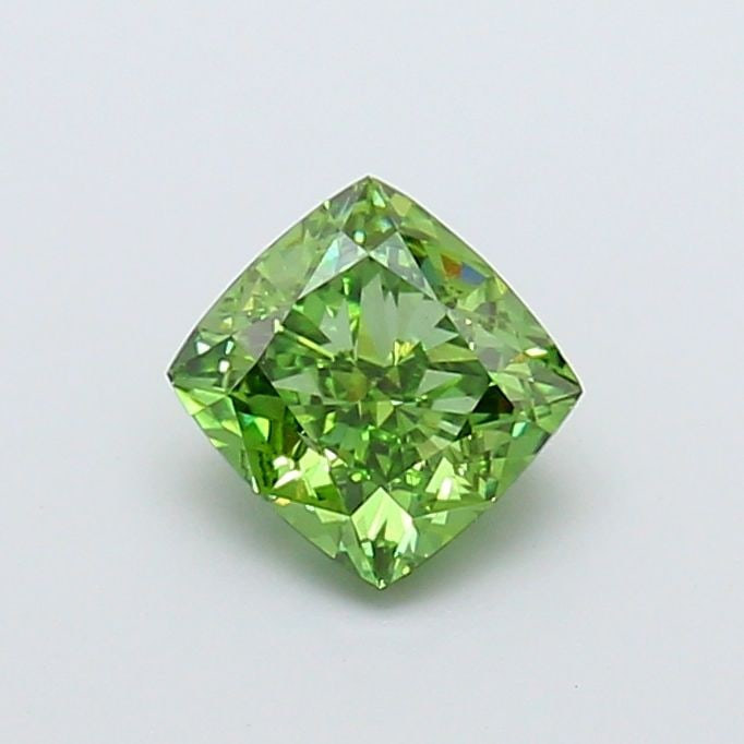 Loose Lab Diamond - IGI Cushion Modified 1.34ct Fancy Vivid Green VS1: Loose Lab Diamond - IGI Cushion Modified 1.34ct Fancy Vivid Green VS1 This listing features Loose Lab Diamond - IGI Cushion Modified 1.34ct Fancy Vivid Green VS1. Item specifics are provided below. 