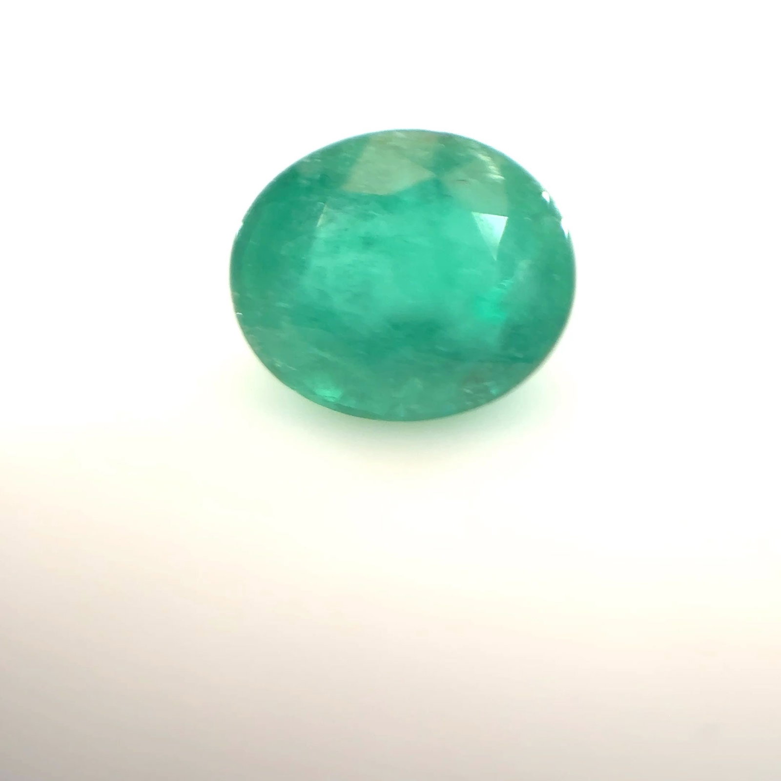 Loose Emerald Gemstone - Oval 1.58ct Green MI (1 of 1)