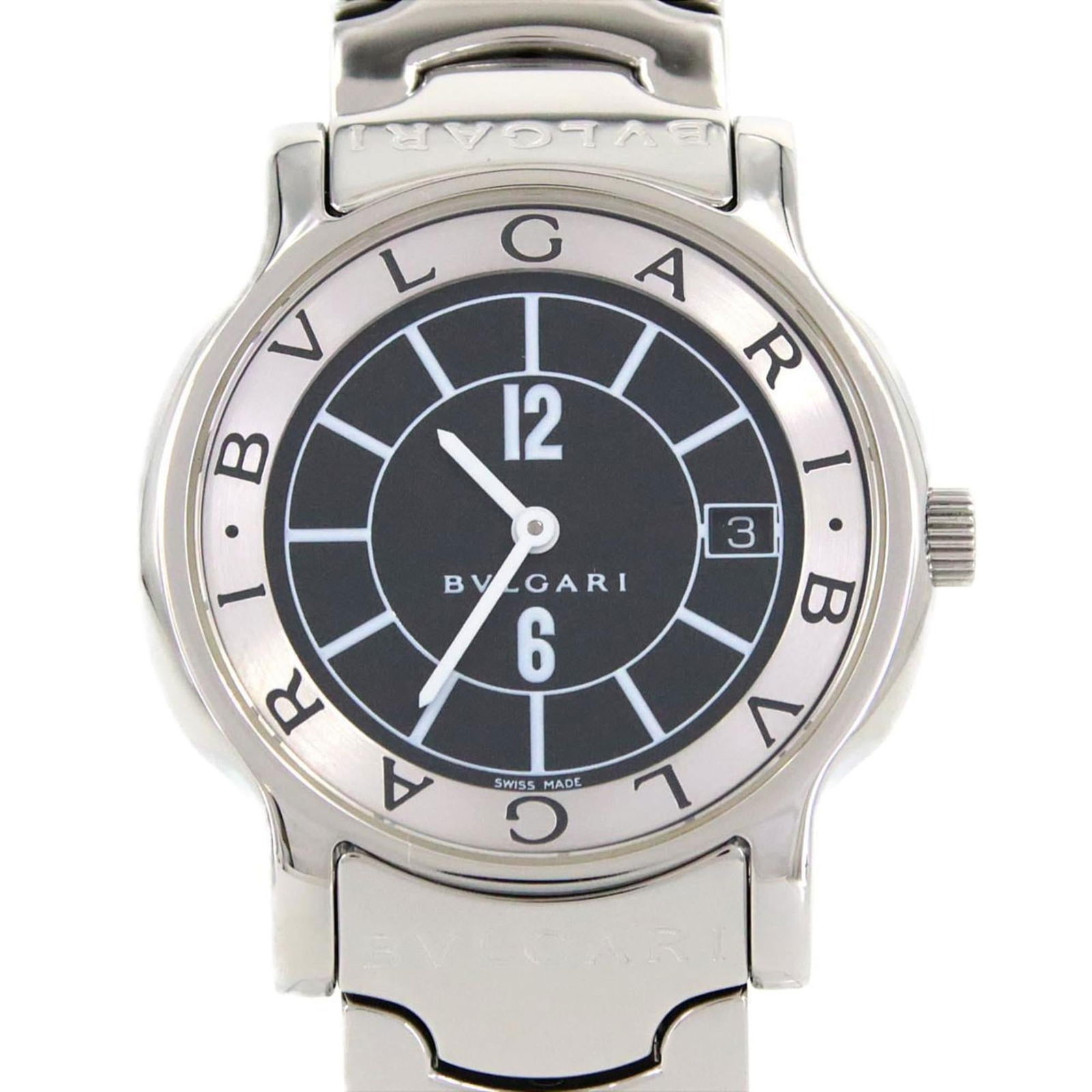 Wristwatch Bvlgari: Wristwatch Bvlgari This listing features Wristwatch Bvlgari. Item specifics are provided below. Item Specifics: Brand: Bvlgari Type: Wristwatch Gender: Men Material (Case): Stainless Steel Material (B