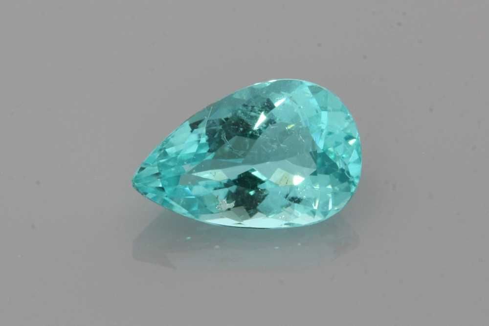 Loose Tourmaline Gemstone - GIA Pear 1.51ct Blue EC: Loose Tourmaline Gemstone - GIA Pear 1.51ct Blue EC This listing features Loose Tourmaline Gemstone - GIA Pear 1.51ct Blue EC. Item specifics are provided below. Item Specifics: Type: Tourmaline