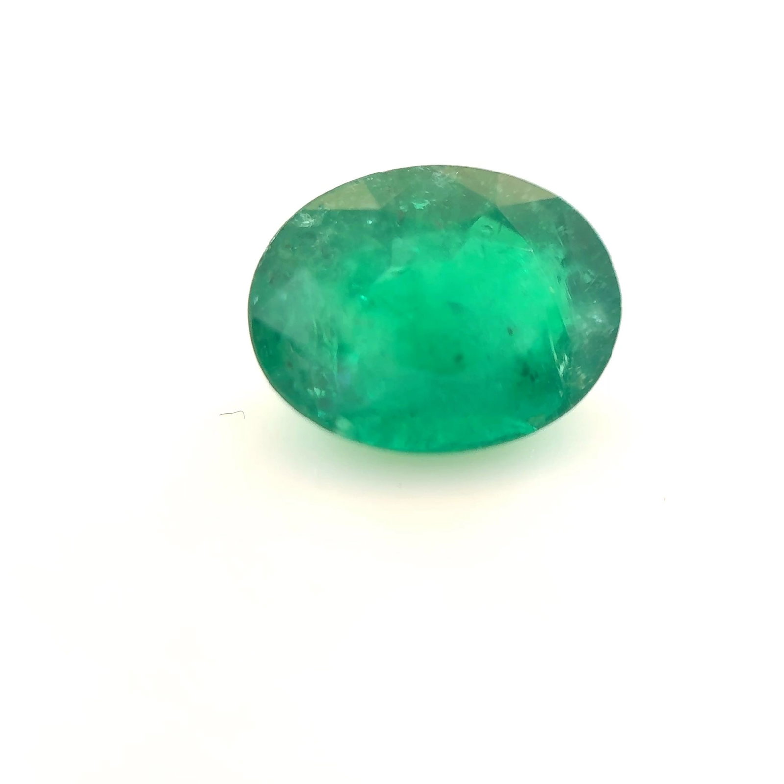 Loose Emerald Gemstone - Oval 1.82ct Green MI (1 of 1)