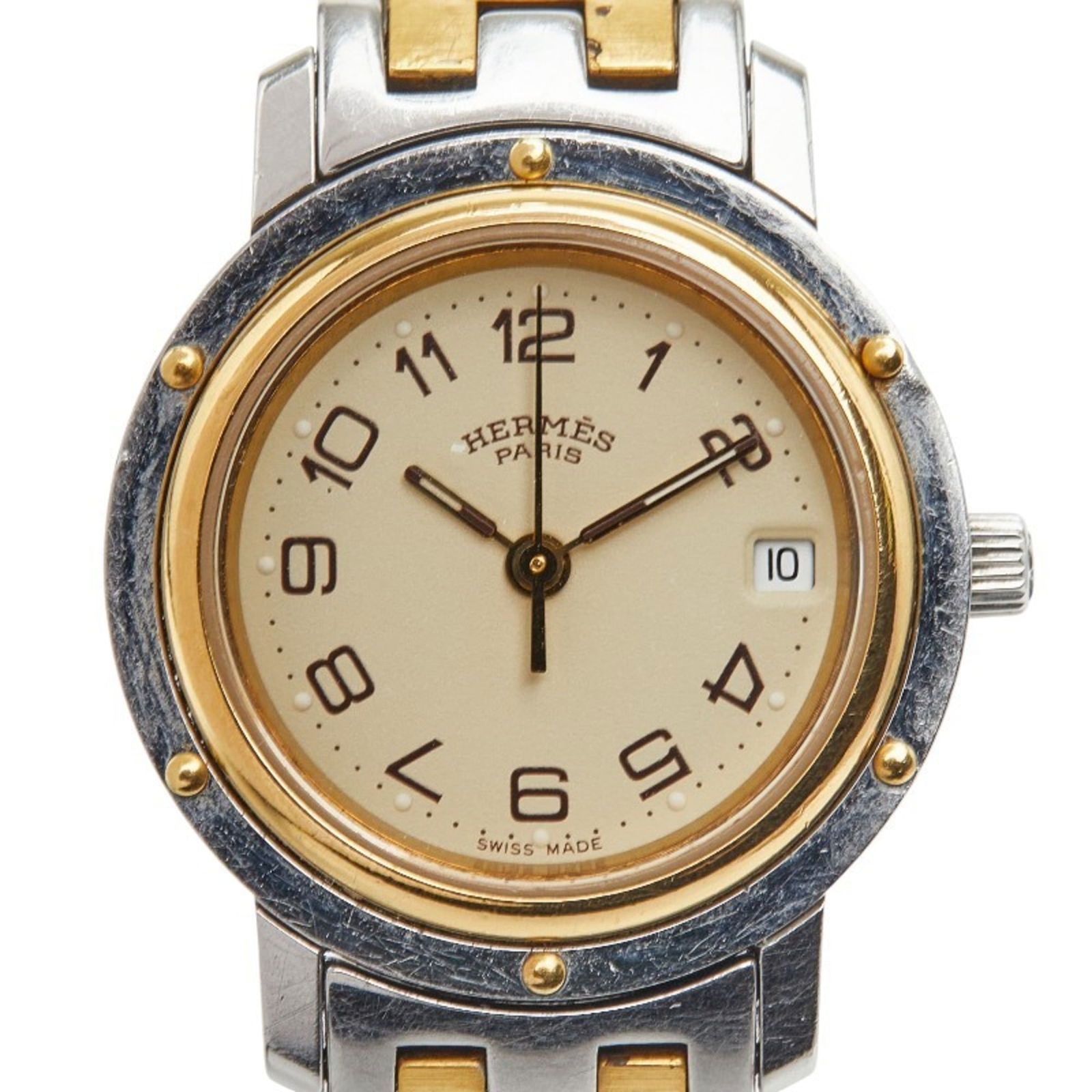 Wristwatch Hermes: Wristwatch Hermes This listing features Wristwatch Hermes. Item specifics are provided below. Item Specifics: Brand: Hermes Type: Wristwatch Gender: Women Material (Case): Gold Plated, Stainless Steel