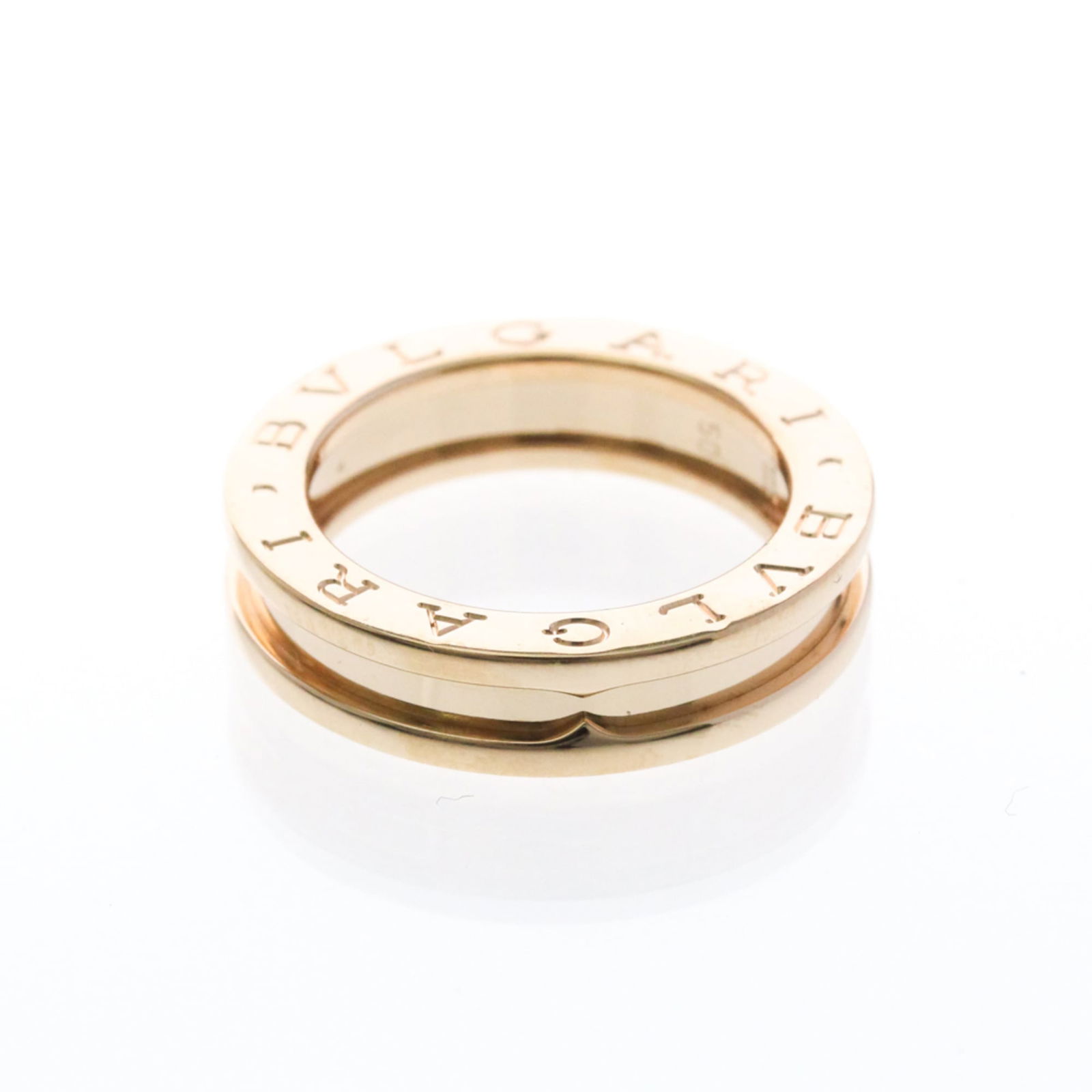 Gold Bvlgari Band Ring (1 of 9)