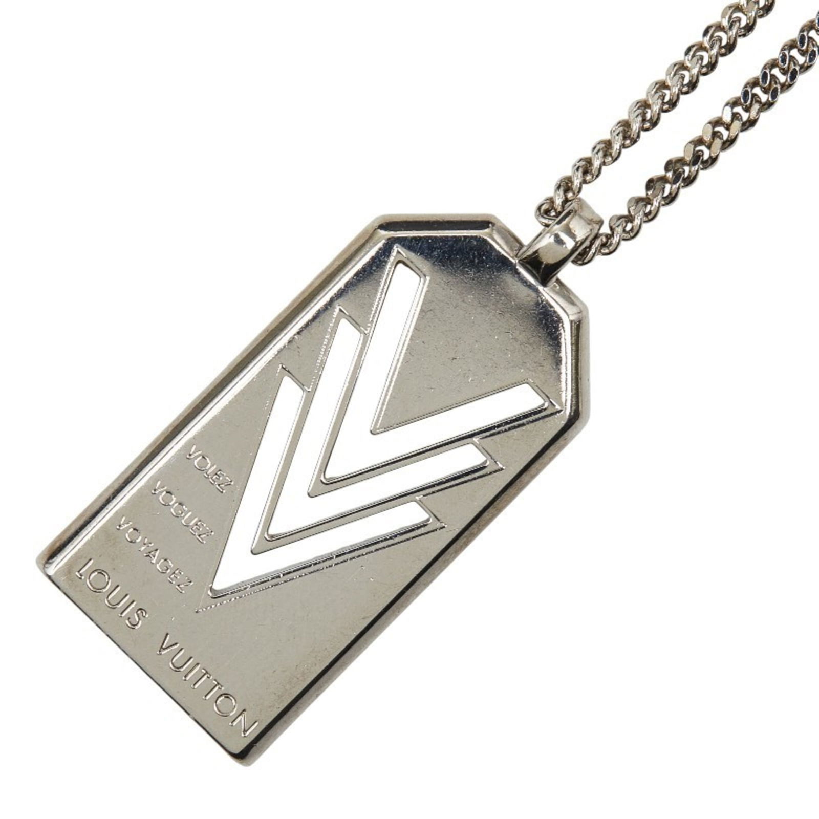 VUITTON Louis Vuitton Triple V Necklace M00050 Silver Metal Women's LOUIS: VUITTON Louis Vuitton Triple V Necklace M00050 Silver Metal Women's LOUIS This listing features VUITTON Louis Vuitton Triple V Necklace M00050 Silver Metal Women's LOUIS. Item specifics are provided