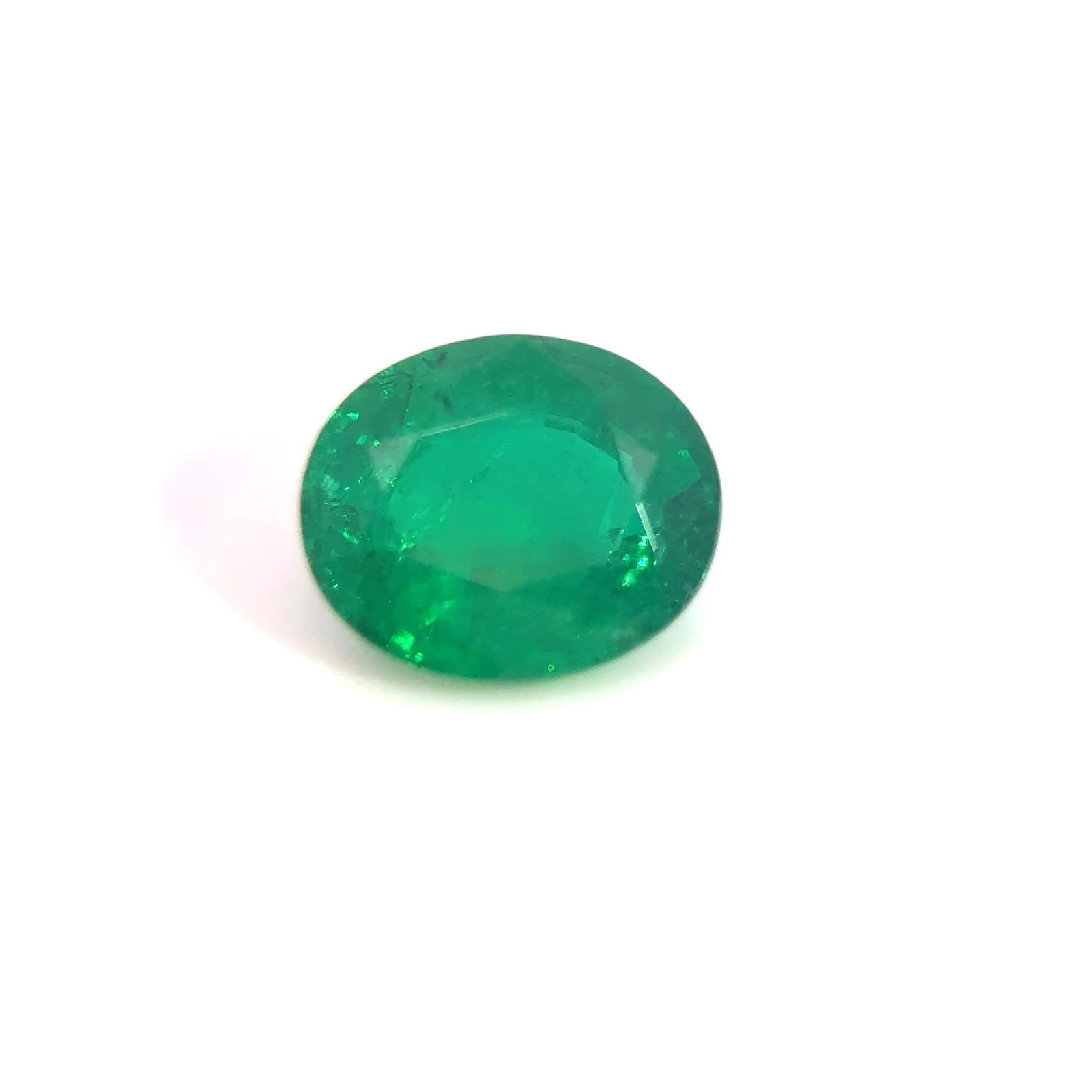 Loose Emerald Gemstone - GIA Oval 1.56ct Green MI (1 of 1)