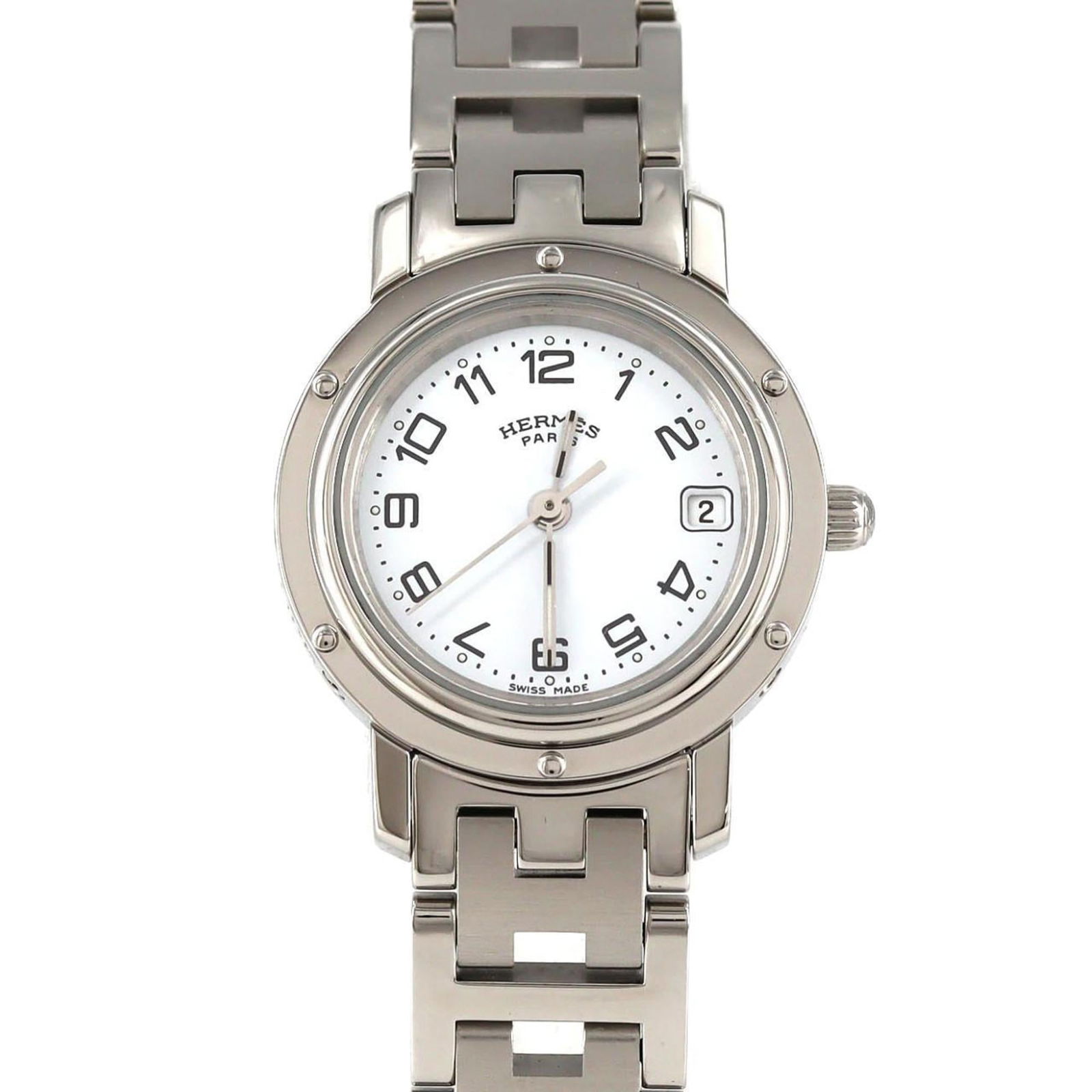 Wristwatch Hermes: Wristwatch Hermes This listing features Wristwatch Hermes. Item specifics are provided below. Item Specifics: Brand: Hermes Type: Wristwatch Gender: Women Material (Case): Stainless Steel Material (Ba