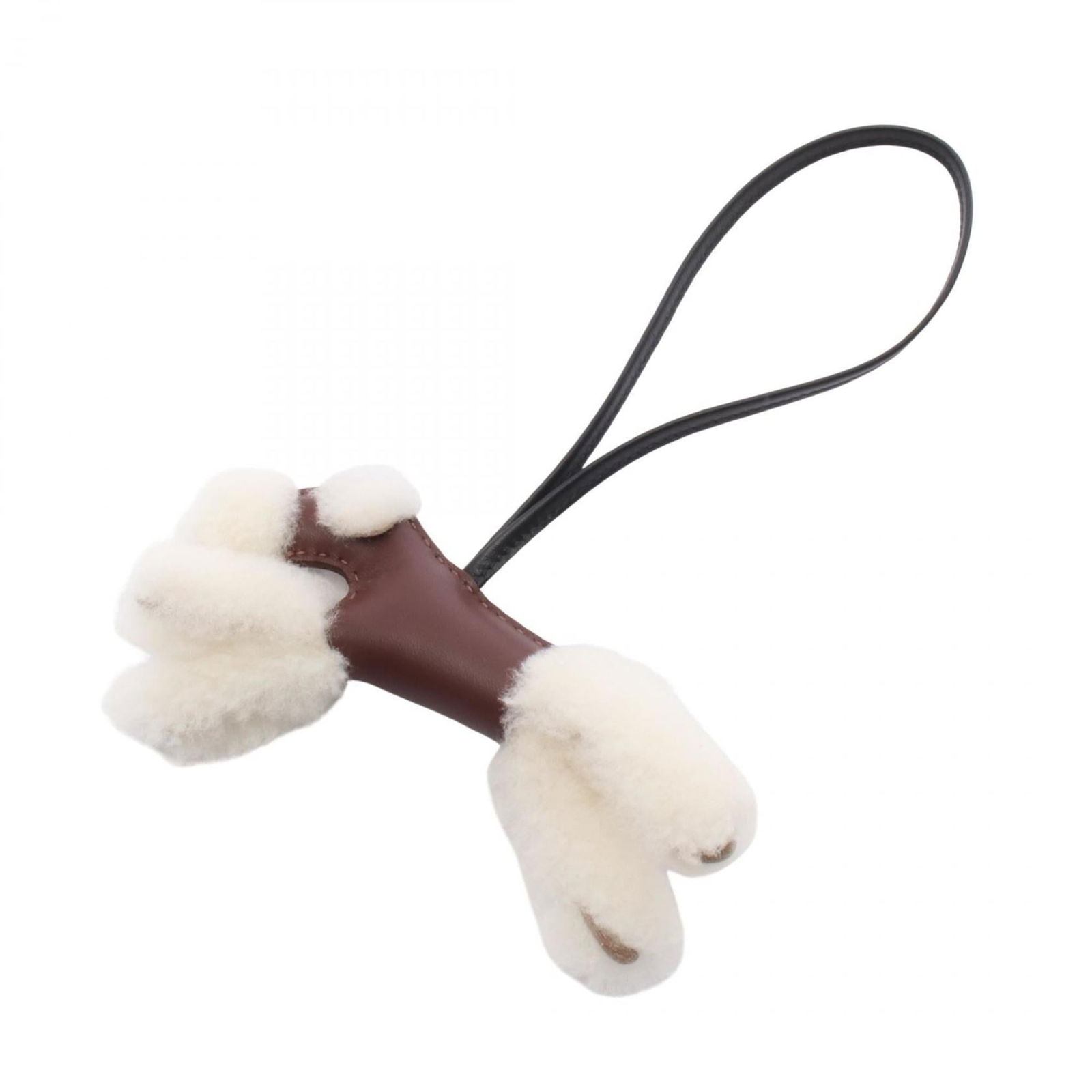 Leather - Hermes Handbag Charm Agneau Milo (1 of 4)