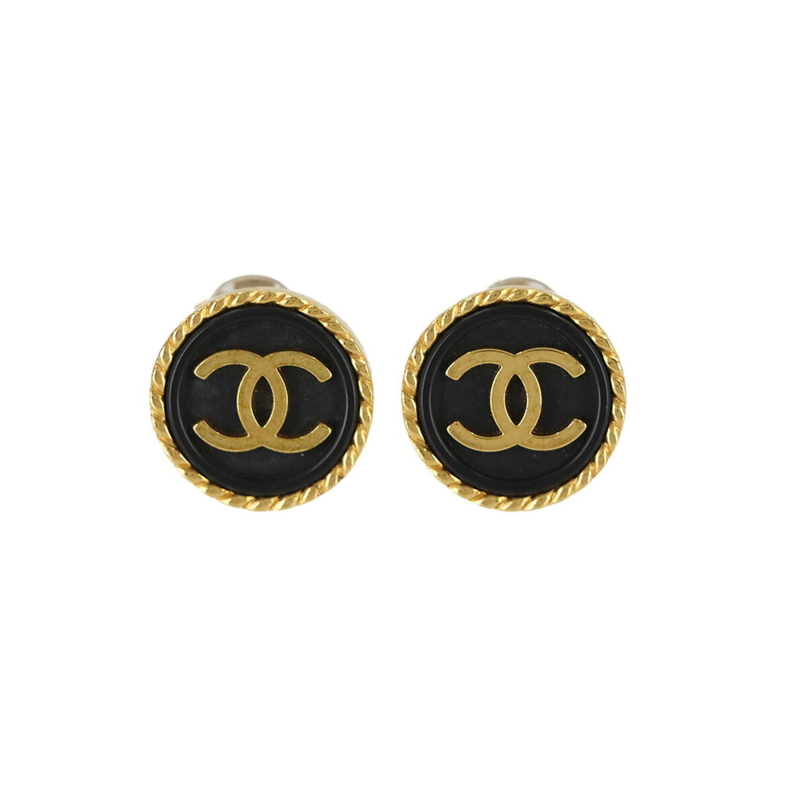 Earrings Chanel Clip: Earrings Chanel Clip This listing features Earrings Chanel Clip. Item specifics are provided below. Item Specifics: Brand: Chanel Type: Clip Earrings Gender: Women Color: Black, Gold Size (Hxwxd): 21.