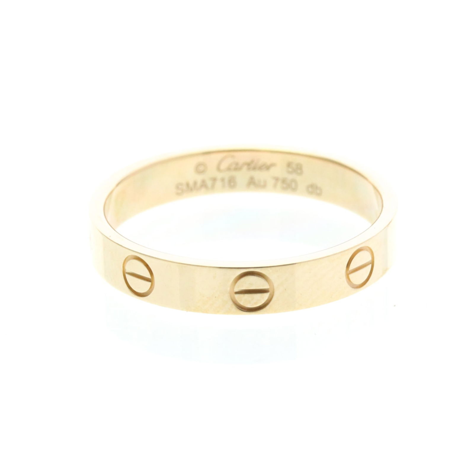 (18K) Cartier Band Ring Pink Gold: (18K) Cartier Band Ring Pink Gold This listing features (18K) Cartier Band Ring Pink Gold. Item specifics are provided below. Item Specifics: Brand: Cartier Type: Band Ring Style: Fashion Gender: