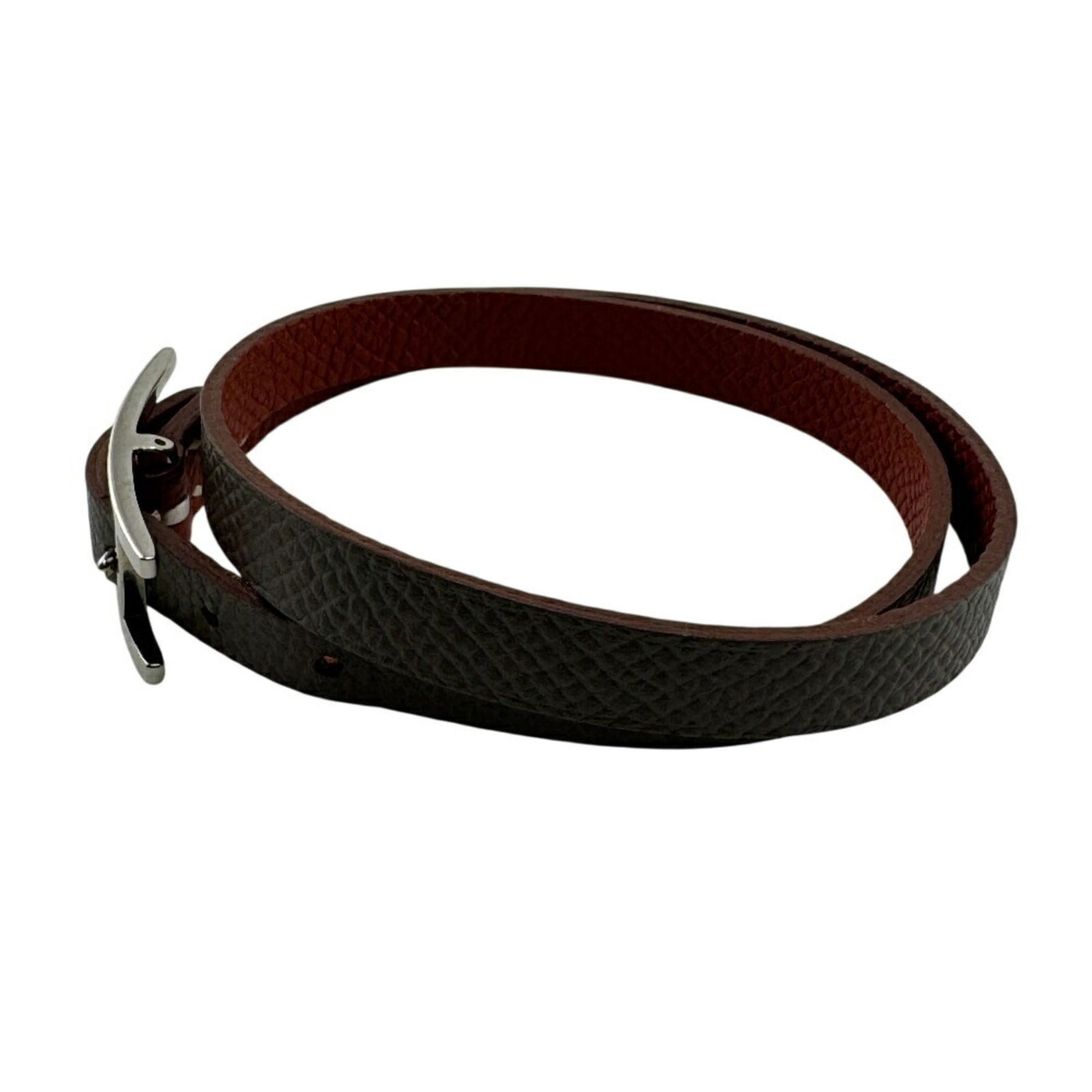 Leather Hermes Charm Bracelet - 2