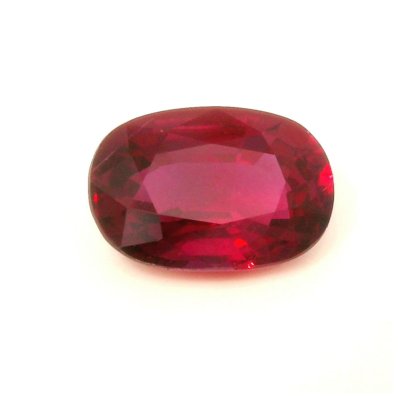 Loose Ruby Gemstone - GIA Cushion 1.56ct Red EC (1 of 1)