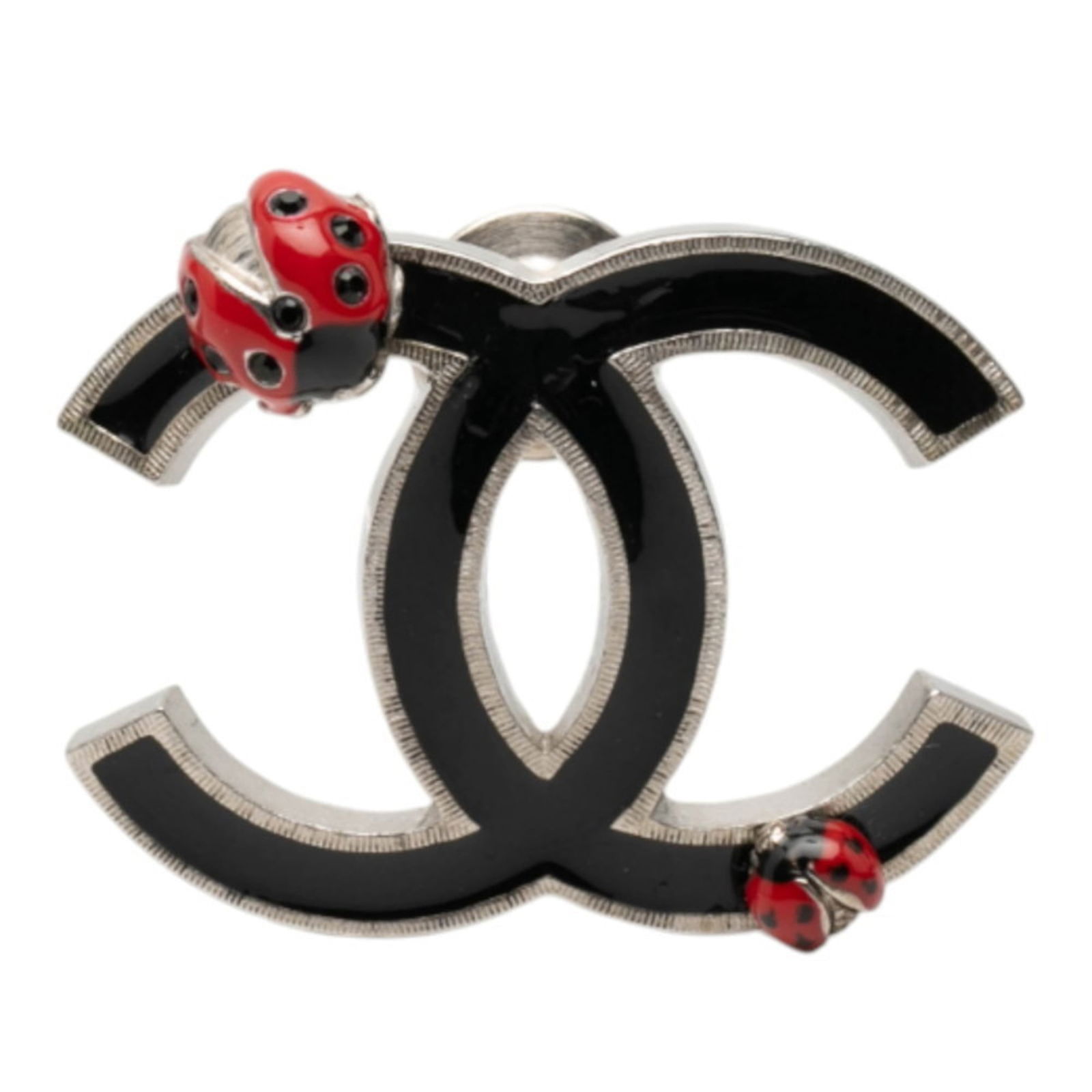 Metal - Chanel Brooch Enamel: Metal - Chanel Brooch Enamel This listing features Metal - Chanel Brooch Enamel. Item specifics are provided below. Item Specifics: Brand: Chanel Type: Brooch Gender: Women Material: Enamel, Metal Col