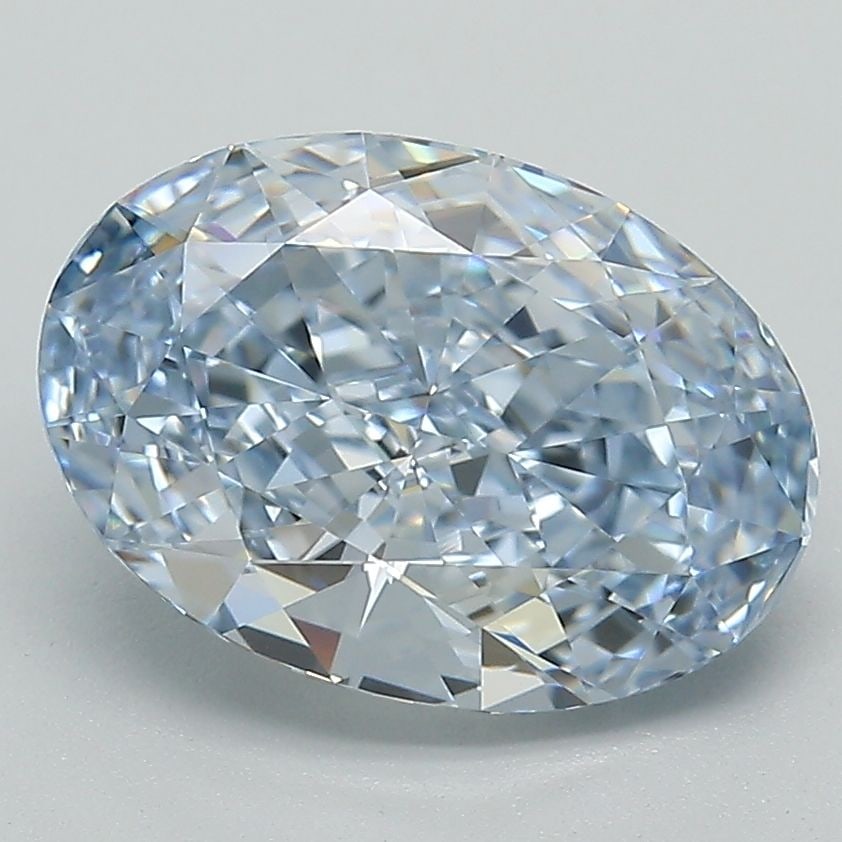 Loose Lab Diamond - IGI Oval 3.02ct Fancy Intense Blue VVS1: Loose Lab Diamond - IGI Oval 3.02ct Fancy Intense Blue VVS1 This listing features Loose Lab Diamond - IGI Oval 3.02ct Fancy Intense Blue VVS1. Item specifics are provided below. Item Specifics:
