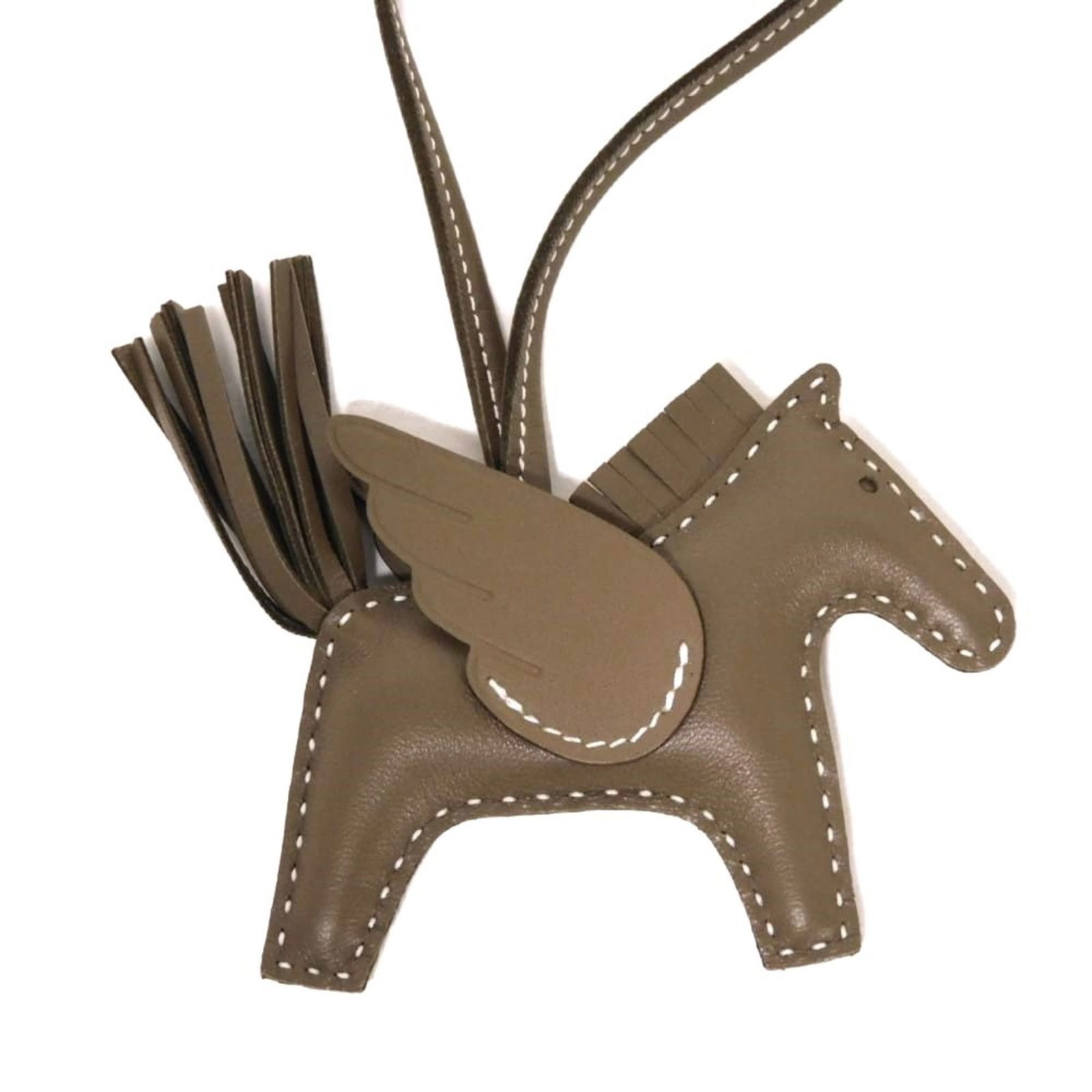 Swift Leather - Hermes Handbag Charm Agneau Milo (1 of 9)