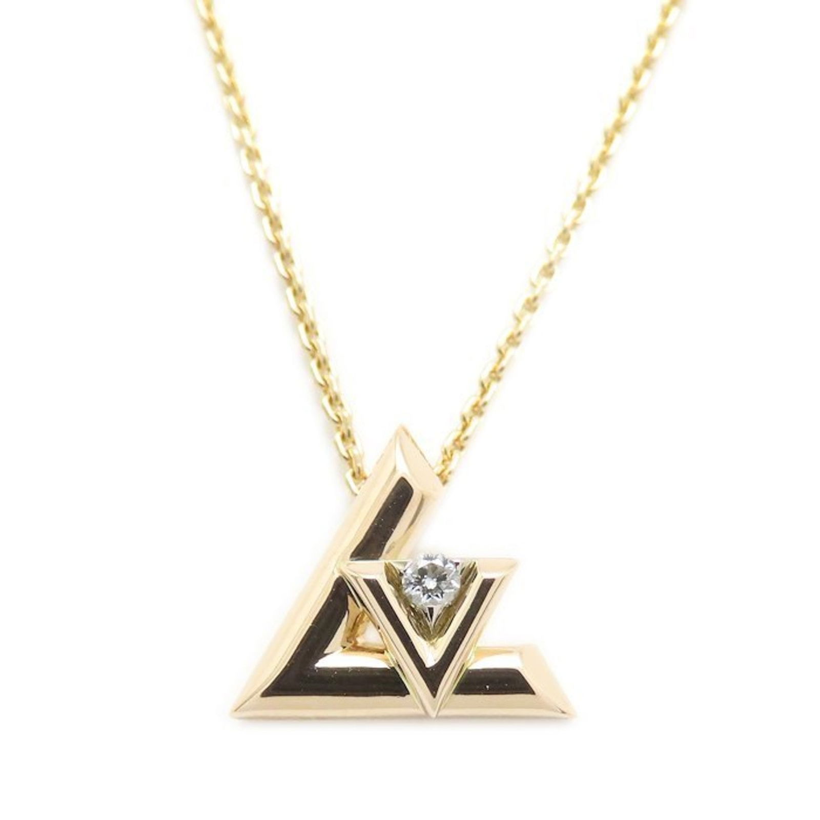 294935 LOUIS VUITTON LV Volt One PM Necklace with Diamonds Q93813: 294935 LOUIS VUITTON LV Volt One PM Necklace with Diamonds Q93813 This listing features 294935 LOUIS VUITTON LV Volt One PM Necklace with Diamonds Q93813. Item specifics are provided below. Item
