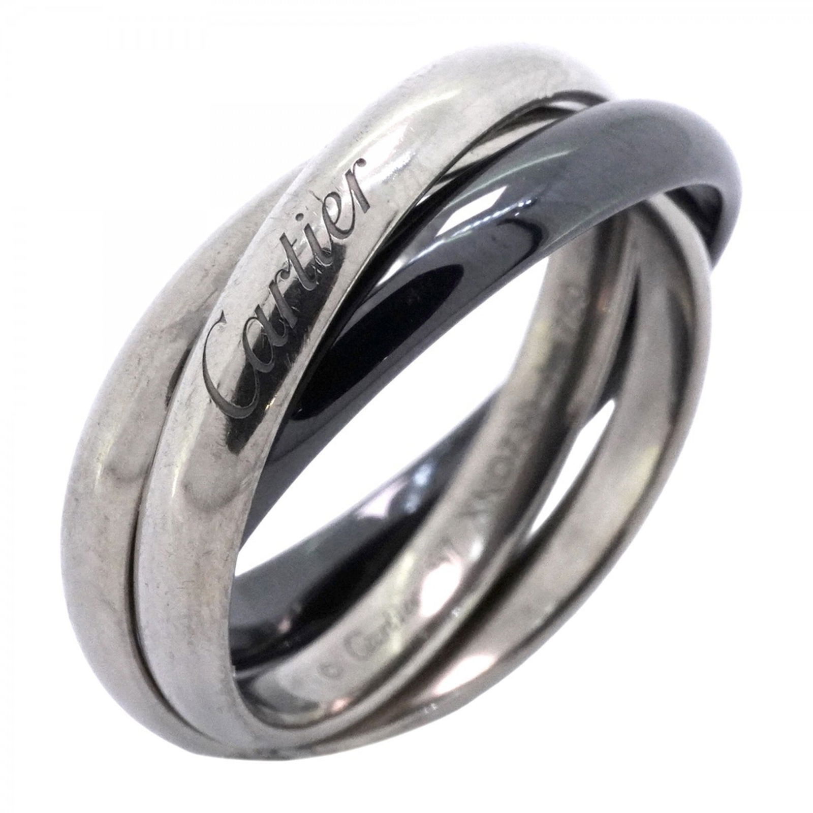 White Gold (18K) - Cartier Band Ring Ceramic: White Gold (18K) - Cartier Band Ring Ceramic This listing features White Gold (18K) - Cartier Band Ring Ceramic. Item specifics are provided below. Item Specifics: Brand: Cartier Type: Band Ring