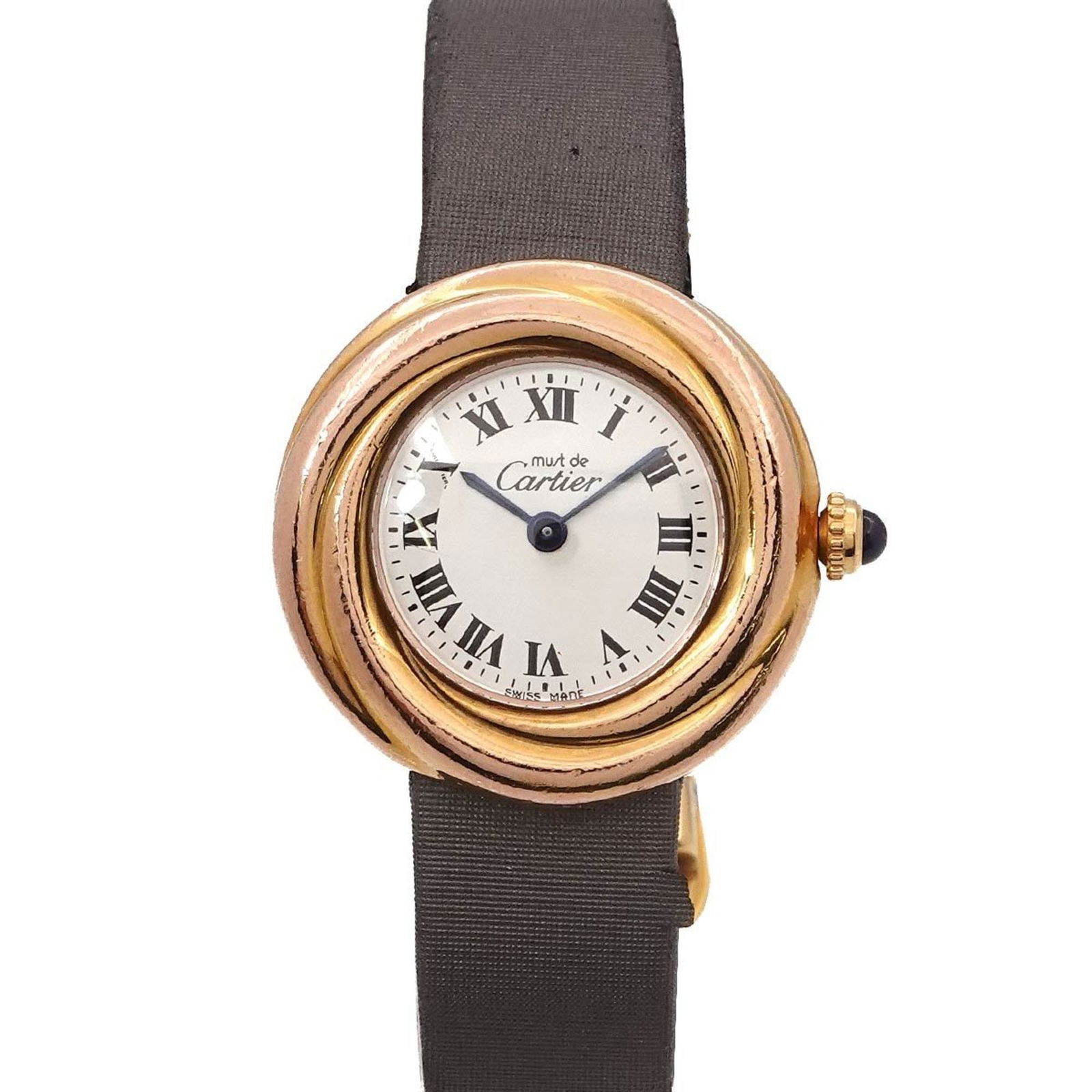 Wristwatch Cartier: Wristwatch Cartier This listing features Wristwatch Cartier. Item specifics are provided below. Item Specifics: Brand: Cartier Type: Wristwatch Gender: Women Material (Case): Gold Plated, Silver 925