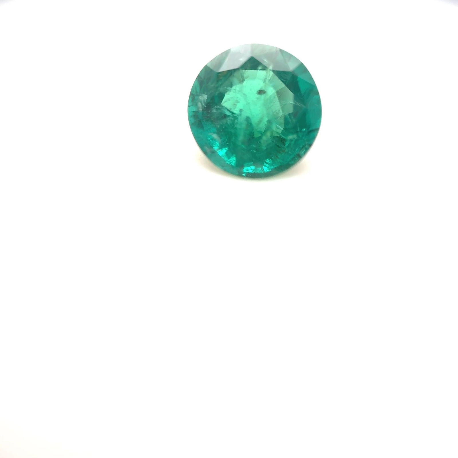 Loose Emerald Gemstone - Round 1.39ct Green MI (1 of 1)