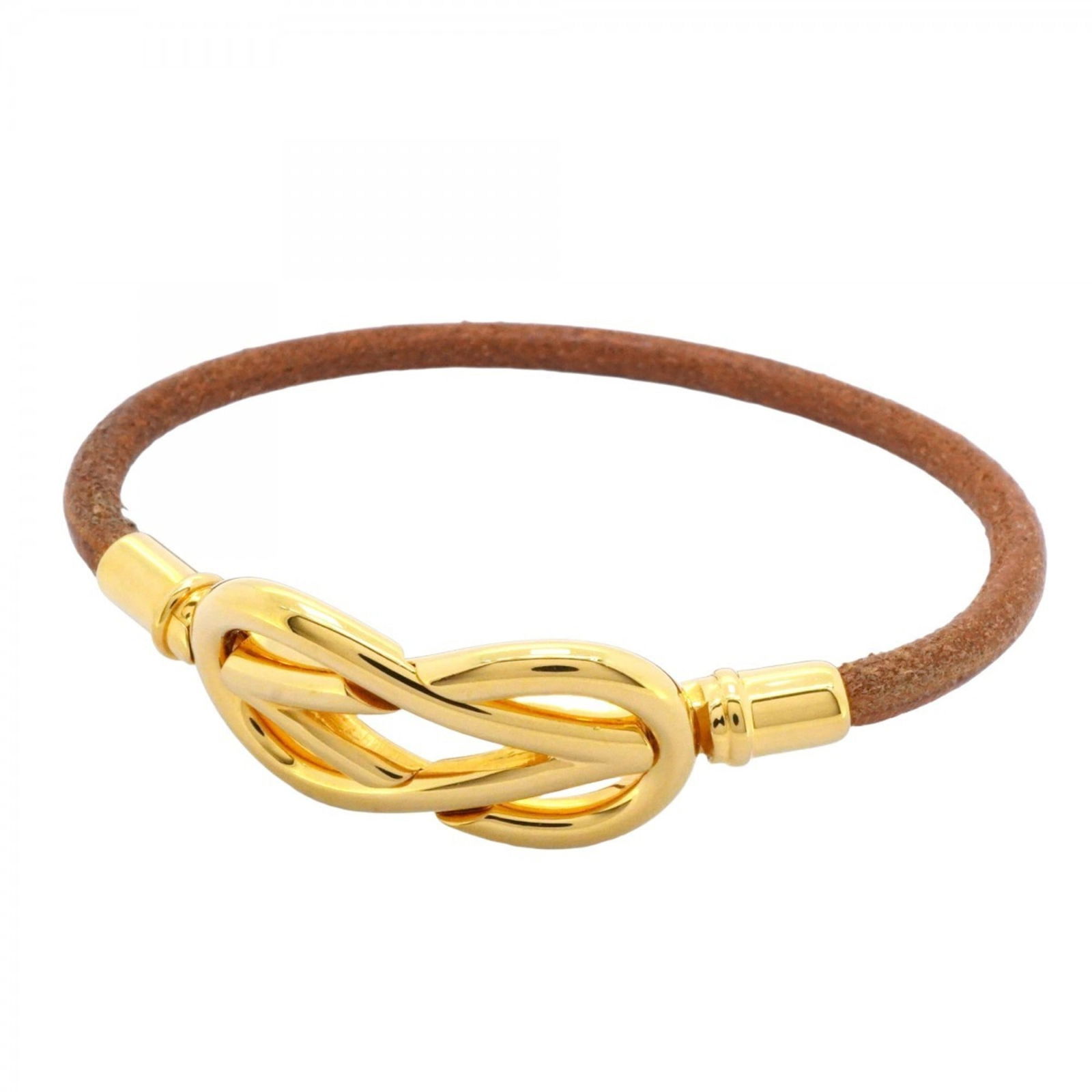 Leather - Hermes Charm Bracelet Gold Plating (1 of 8)