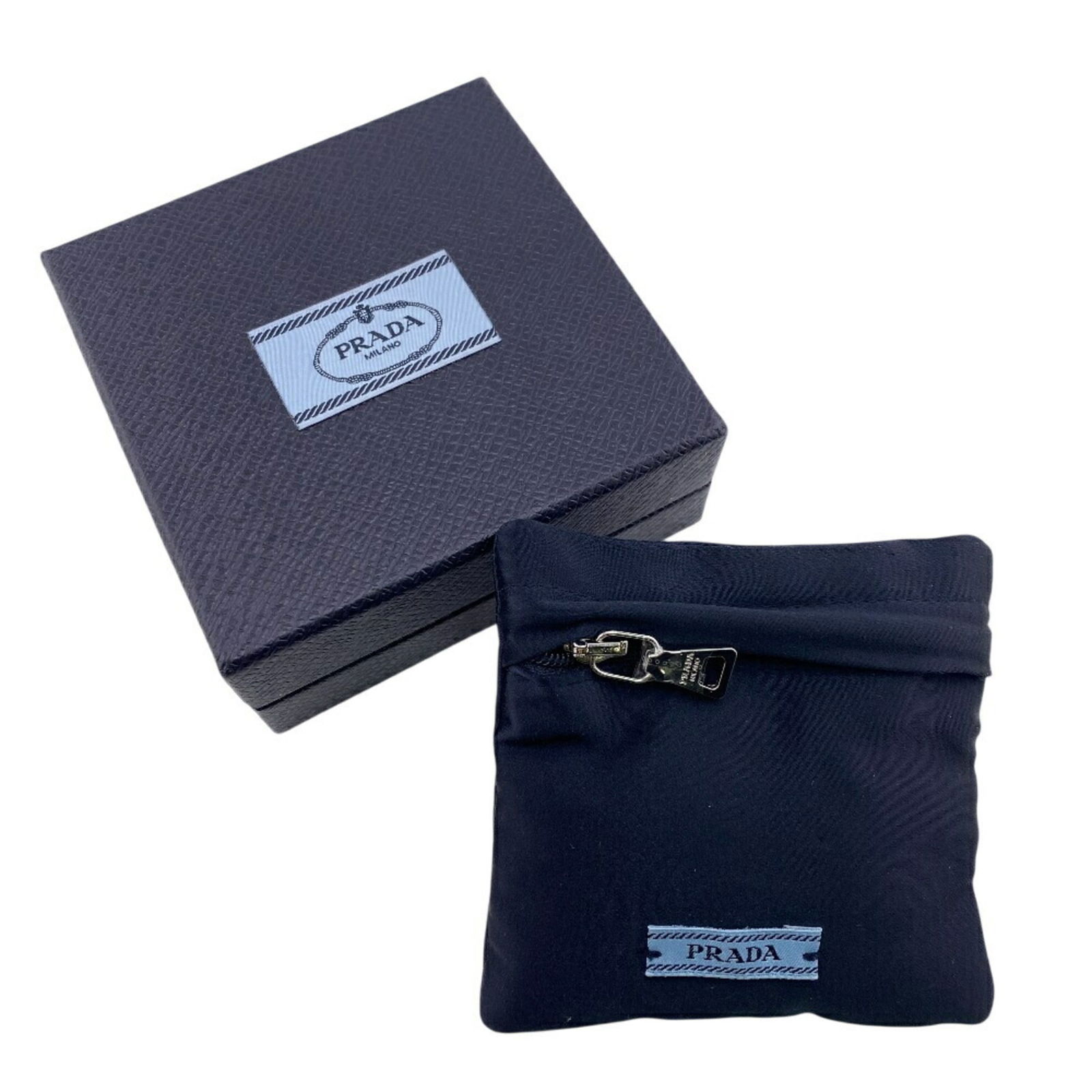 Silver Prada Stud Earrings - 9