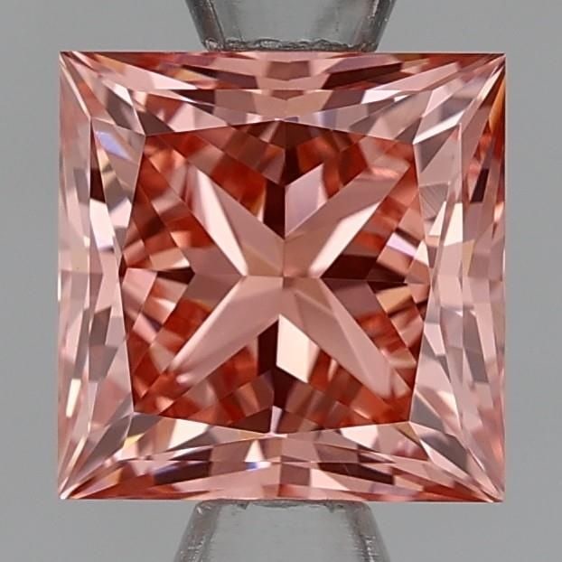 Loose Lab Diamond - Princess 1.04ct Fancy Orangey Pink VS1: Loose Lab Diamond - Princess 1.04ct Fancy Orangey Pink VS1 This listing features Loose Lab Diamond - Princess 1.04ct Fancy Orangey Pink VS1. Item specifics are provided below. Item Specifics: